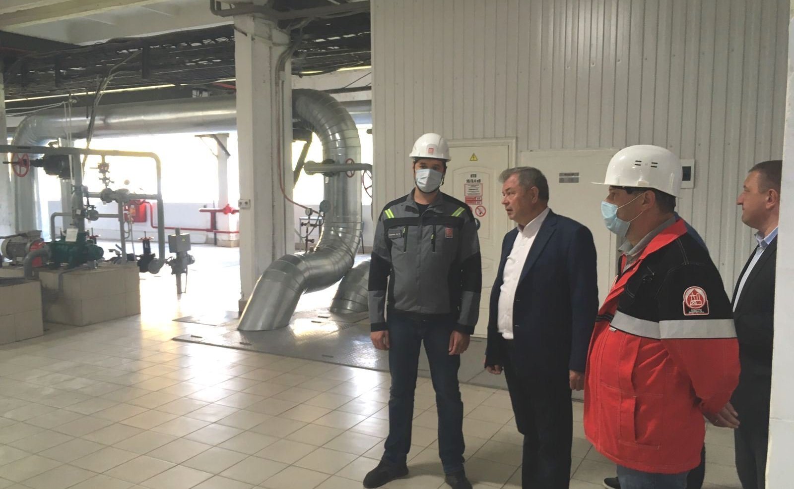 Анатолий Артамонов в рамках рабочей поездки в Ставропольский край посетил объекты теплоснабжения Кисловодска