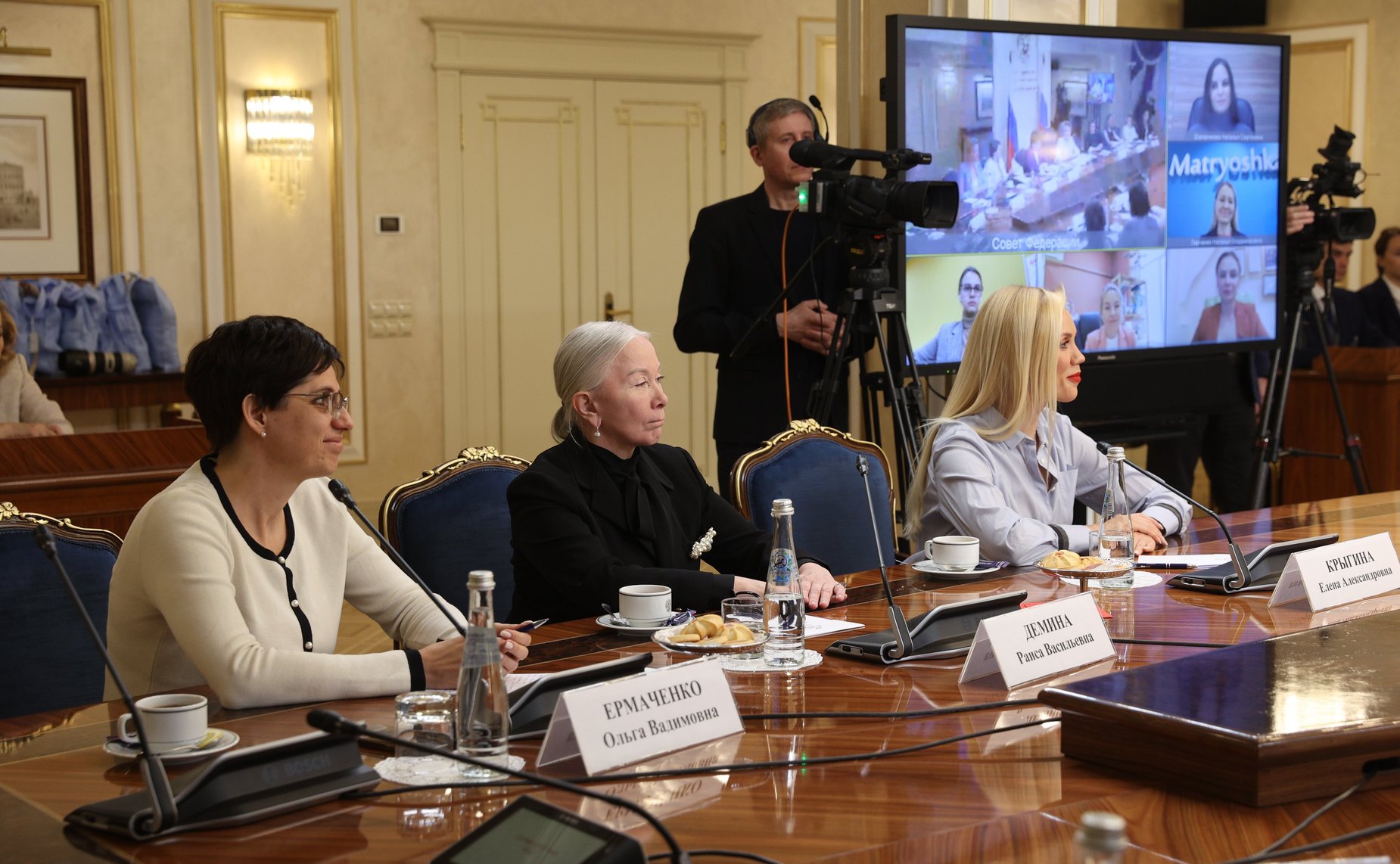 Встреча Председателя Совета Федерации Валентины Матвиенко с женщинами-экспортерами