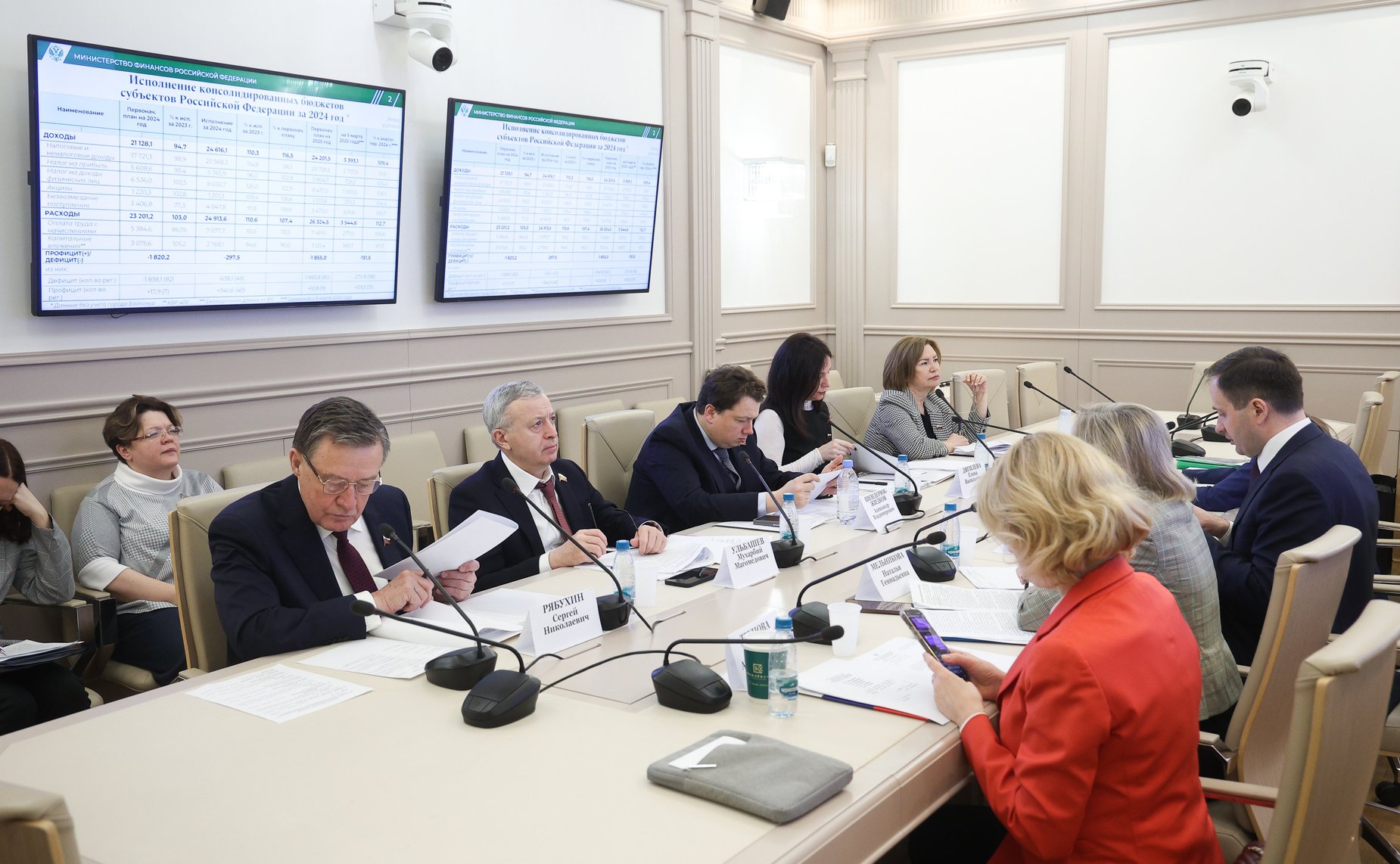 Заседание рабочей группы по подготовке предложений по обеспечению сбалансированности бюджетов субъектов Российской Федерации с учетом их особенностей