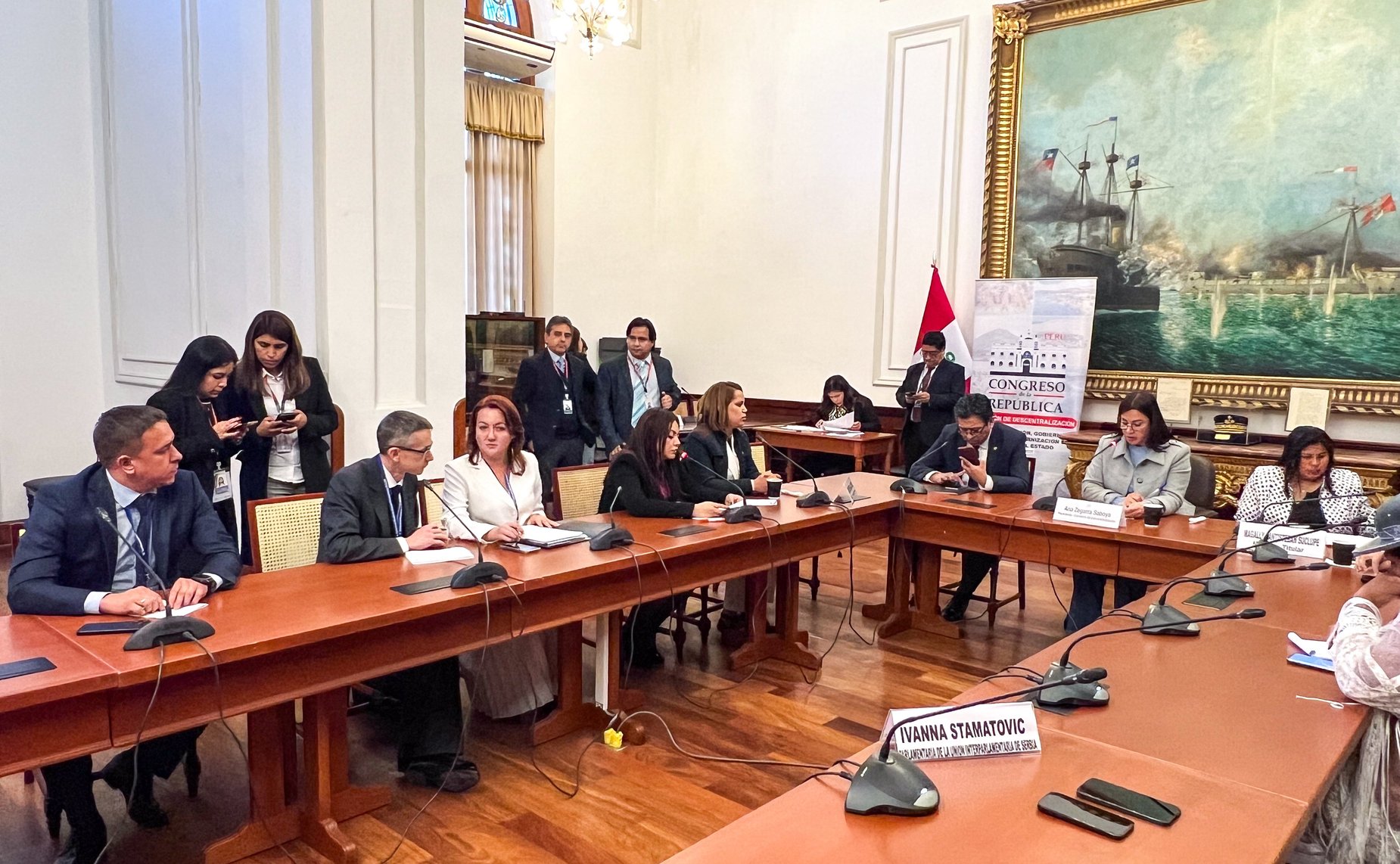 Айрат Гибатдинов и Наталья Кувшинова приняли участие в заседаниях парламентских комиссий в рамках 11-й Всемирной конференции молодых парламентариев МПС