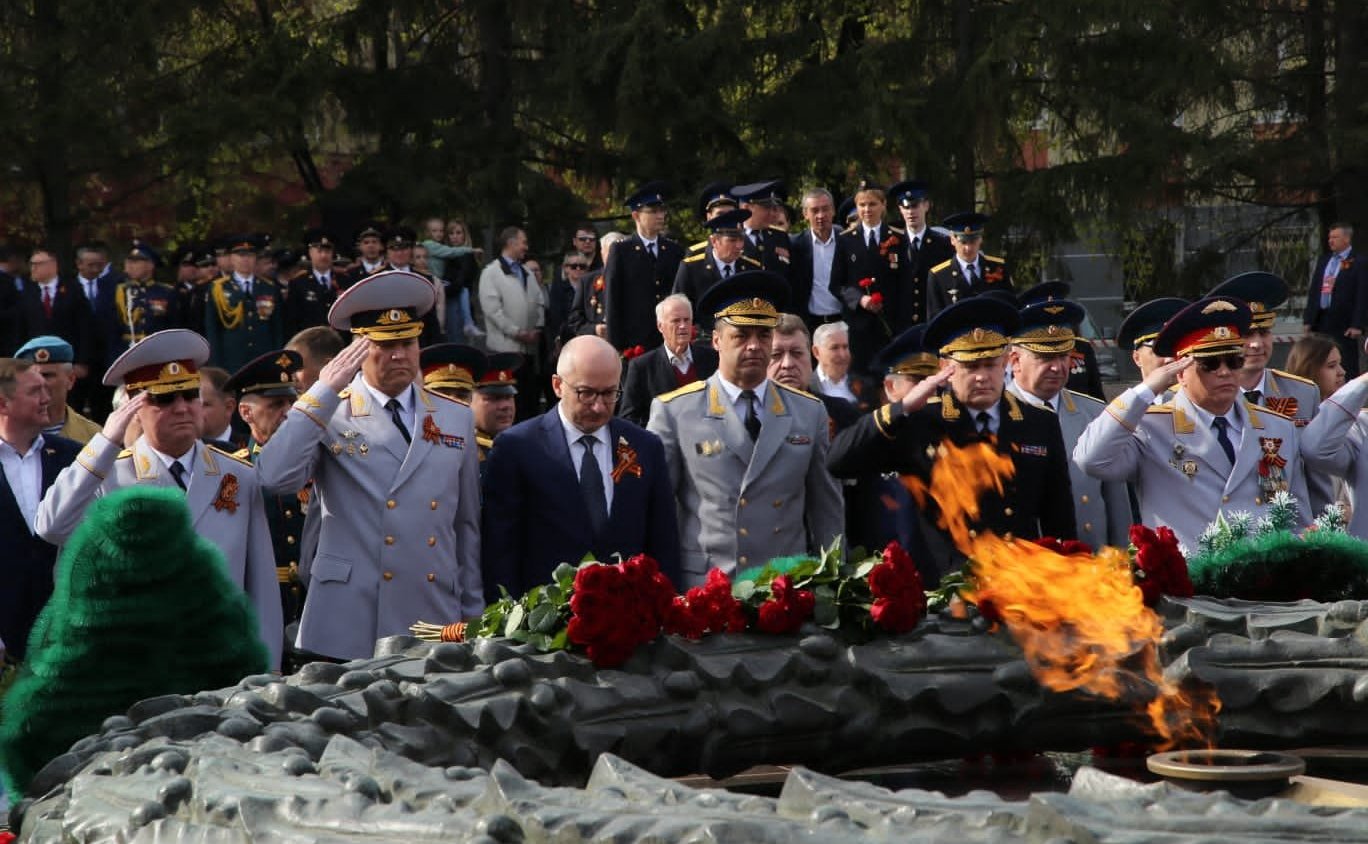 Олег Цепкин принял в регионе участие в торжественных и памятных мероприятиях, посвященных Дню Победы