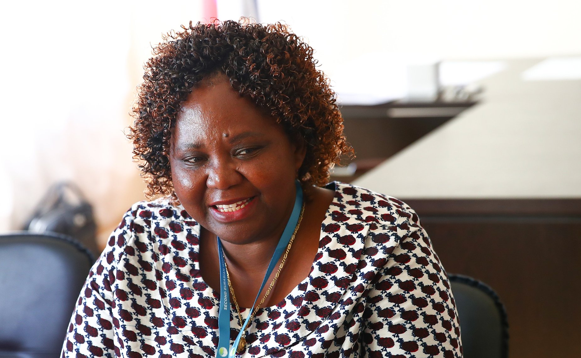 Встреча заместителя Председателя СФ И.Умаханова с первым заместителем Председателя Сената Республики Бурунди Спес-Карита Нджебарикануйе