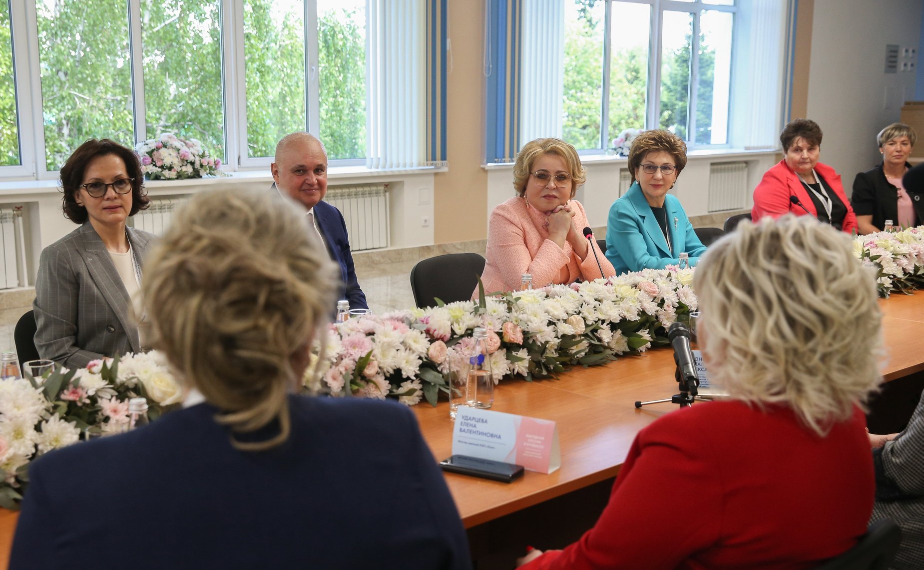 Рабочая поездка делегации Совета Федерации во главе с В. Матвиенко в Кемеровскую область — Кузбасс