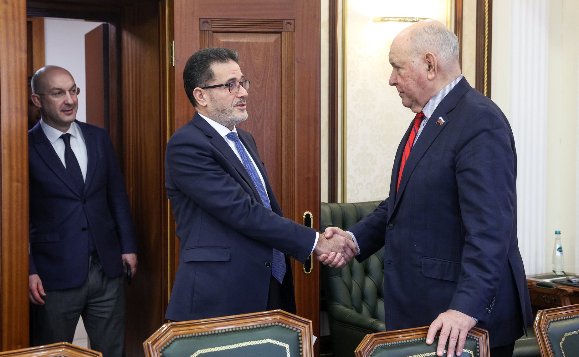 Григорий Карасин принял Чрезвычайного и Полномочного Посла Республики Ирак в Российской Федерации Абдул-Карима Хашима Мустафу