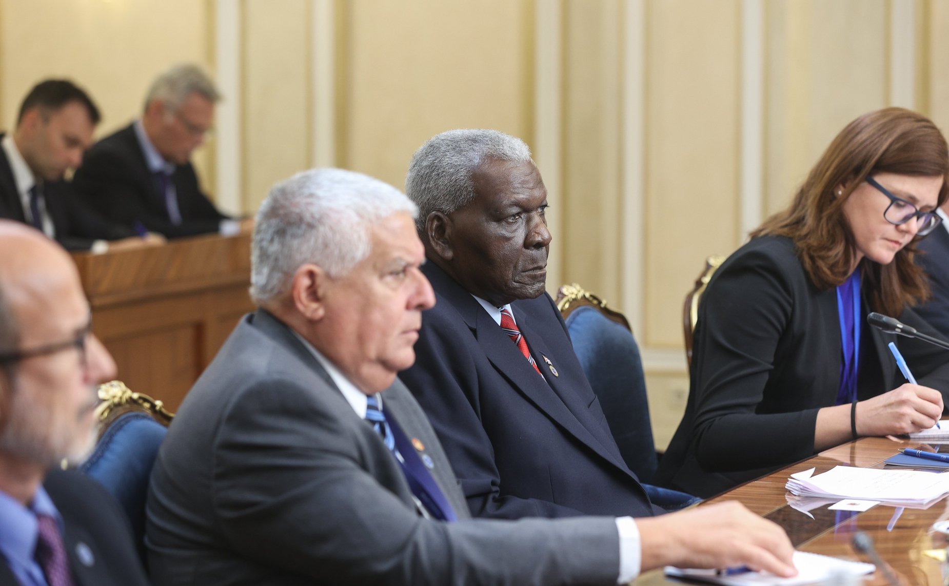 Встреча Председателя Совета Федерации Валентины Матвиенко с Председателем Национальной ассамблеи народной власти и Государственного Совета Республики Куба Эстебаном Ласо Эрнандесом