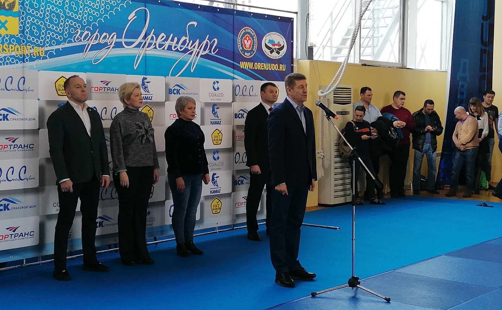 Андрей Шевченко принял участие в открытии командного турнира по дзюдо в Оренбурге