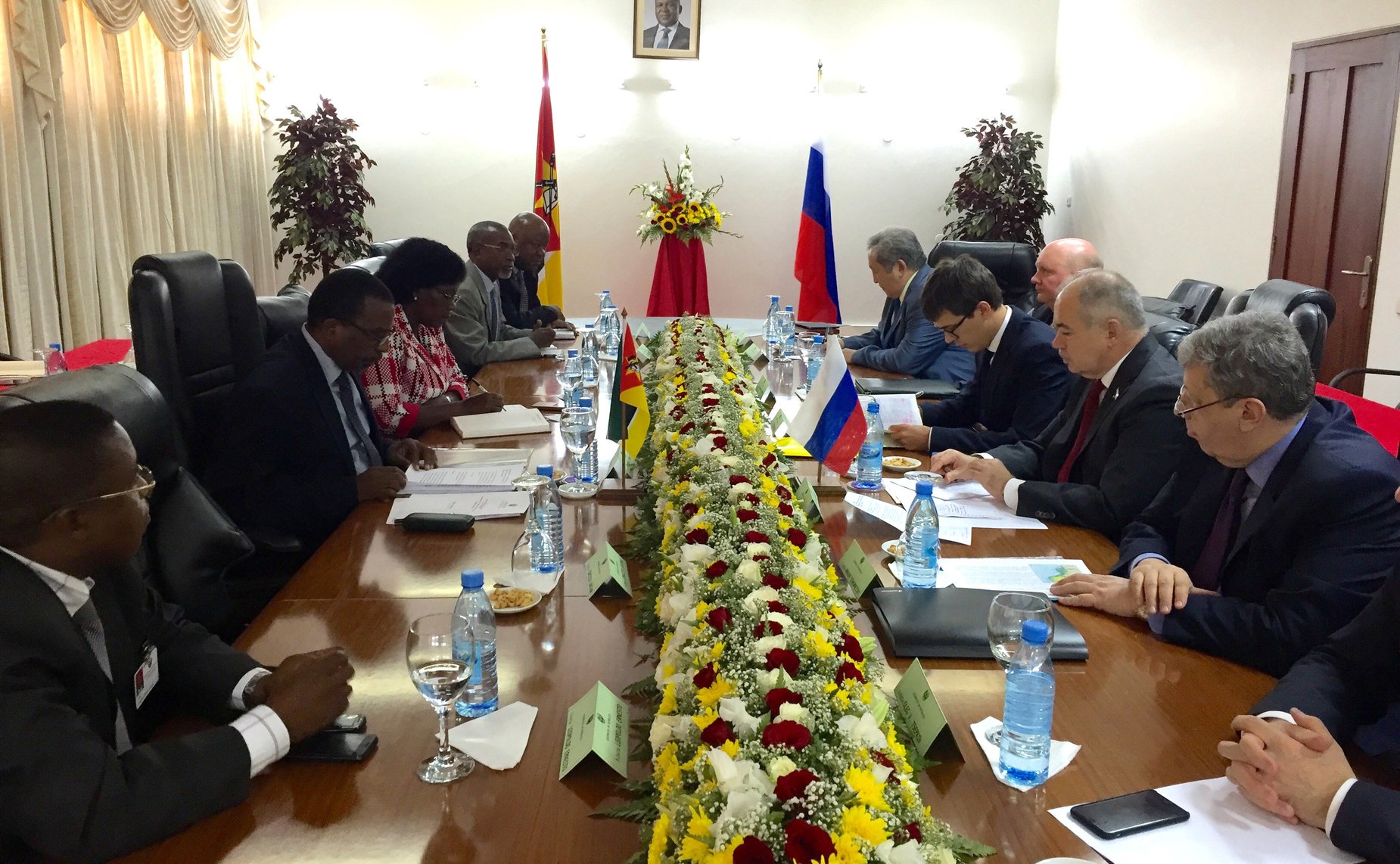 Рабочий визит делегации Совета Федерации во главе с заместителем Председателя Совета Федерации Ильясом Умахановым в Республику Мозамбик