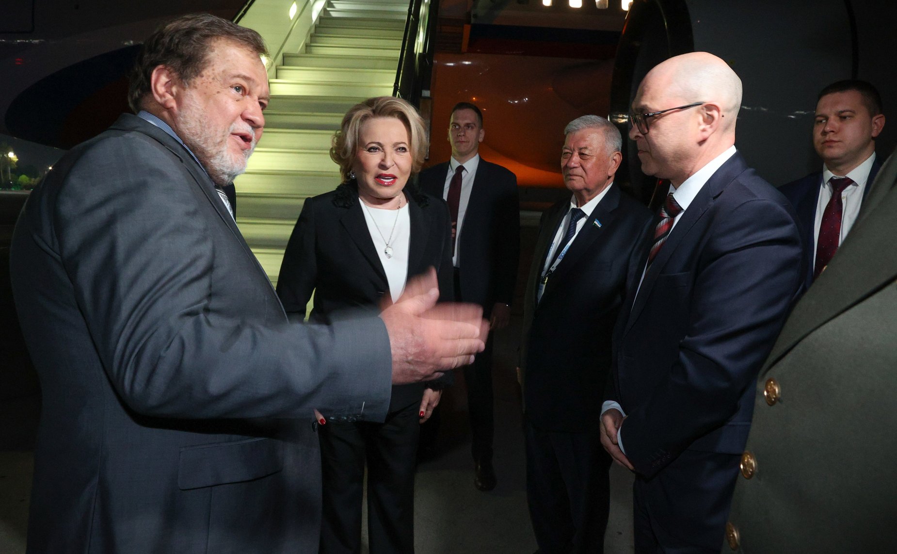 Рабочий визит делегации Совета Федерации во главе с Председателем СФ Валентиной Матвиенко в Республику Узбекистан для участия в мероприятиях юбилейной 150-й Ассамблеи Межпарламентского союза