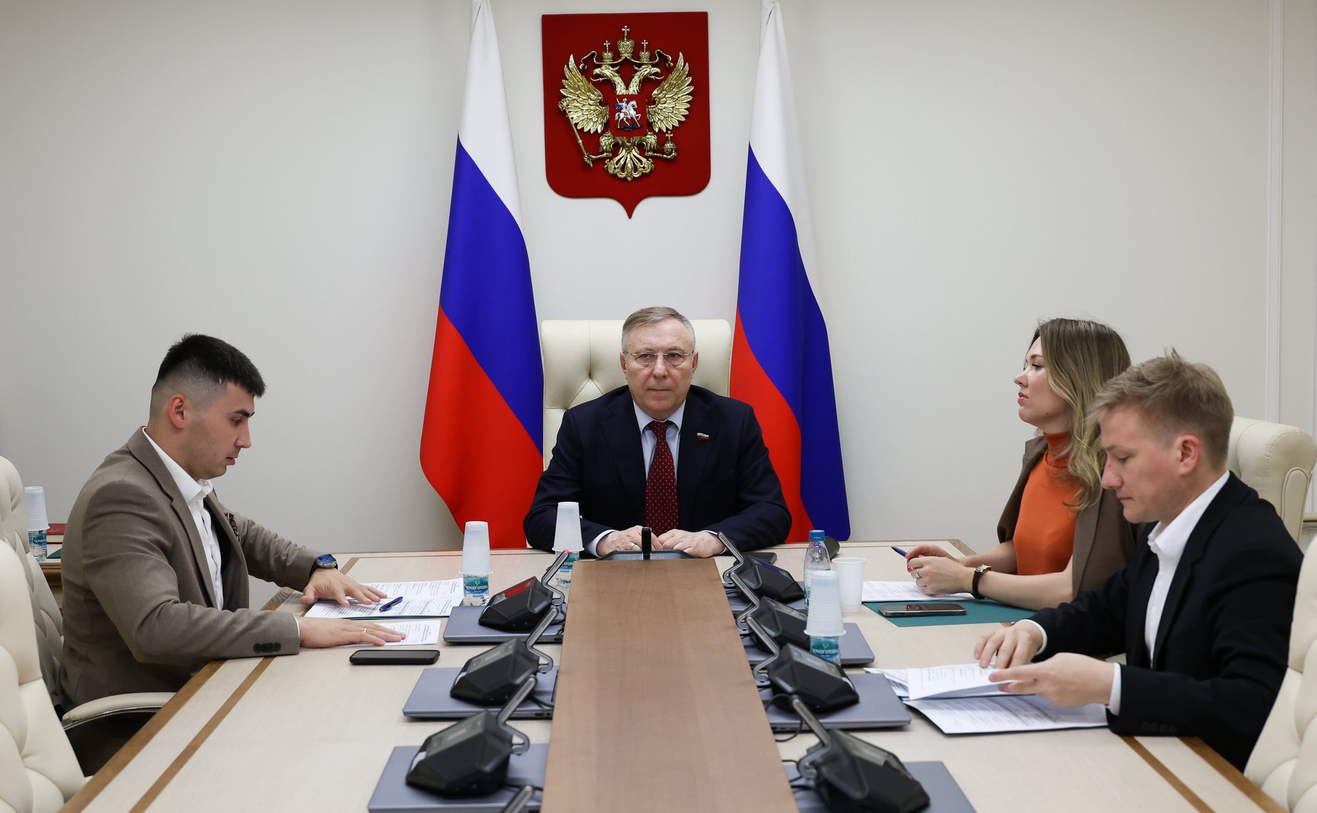 Заседание Совета Палаты молодых законодателей при Совете Федерации