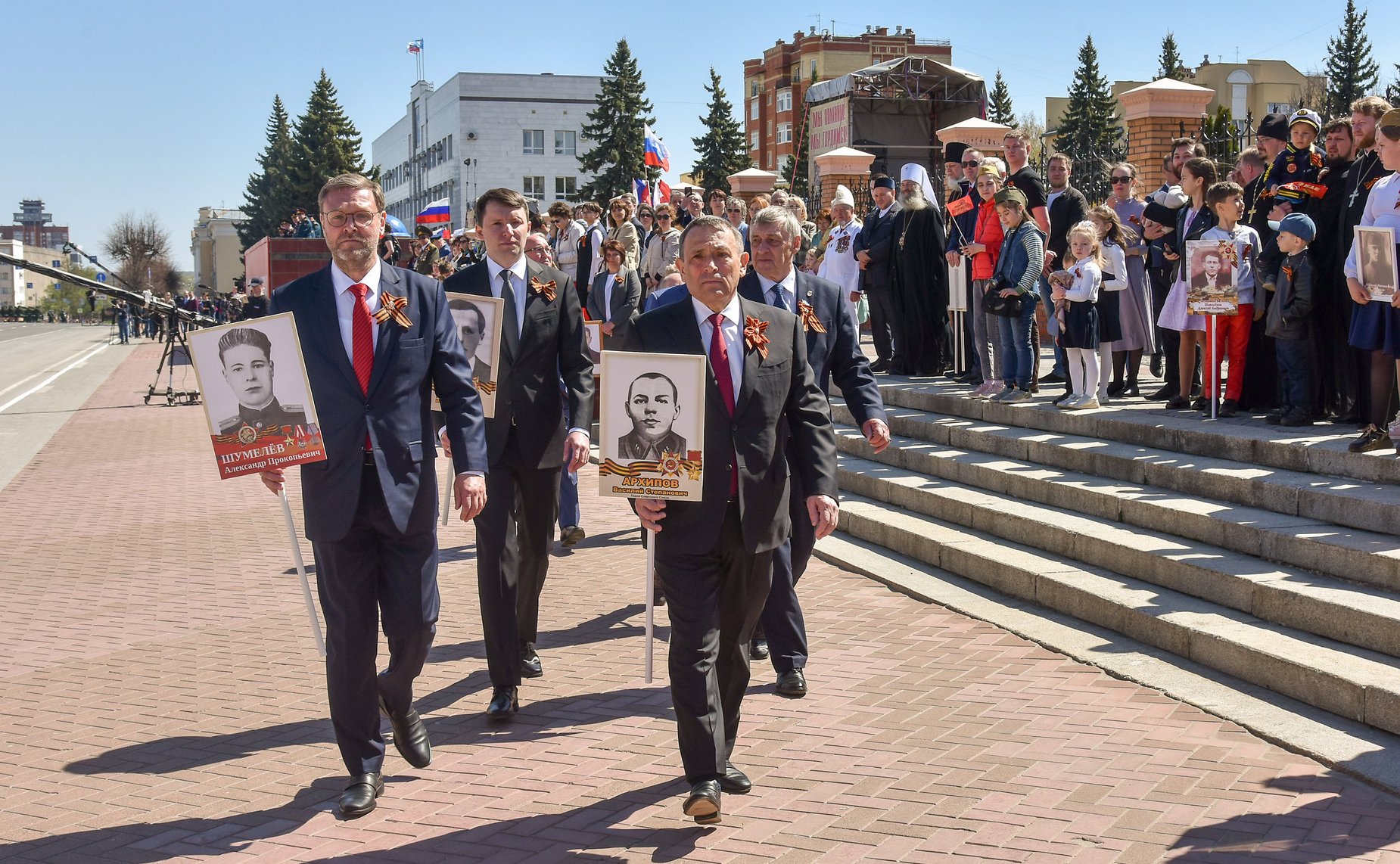 Константин Косачев в Йошкар-Оле принял участие в мероприятиях, посвященных празднованию 77-й годовщины Победы в Великой Отечественной войне