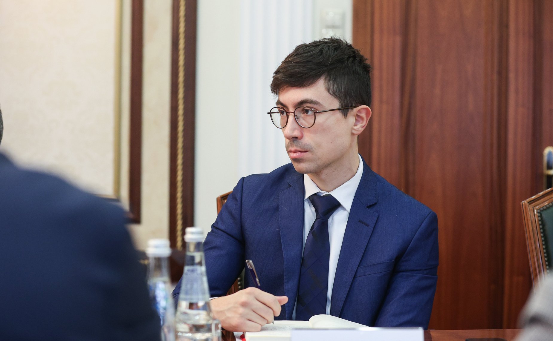 Константин Косачев провел встречу с первым заместителем Председателя Федерального сената Национального конгресса Федеративной Республики Бразилии Венезиано Виталом ду Рего