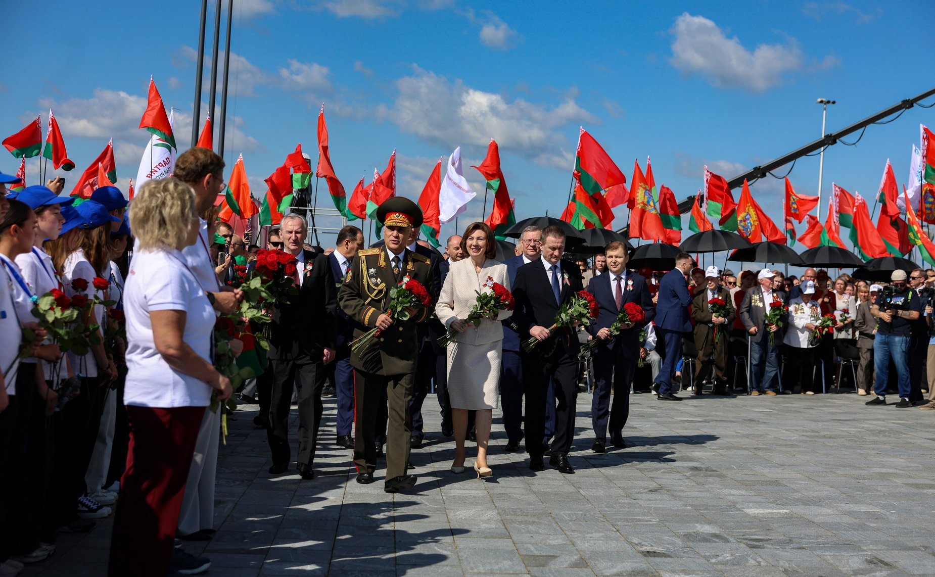 Культурно-образовательный проект «Поезд памяти». Минск. Курган славы