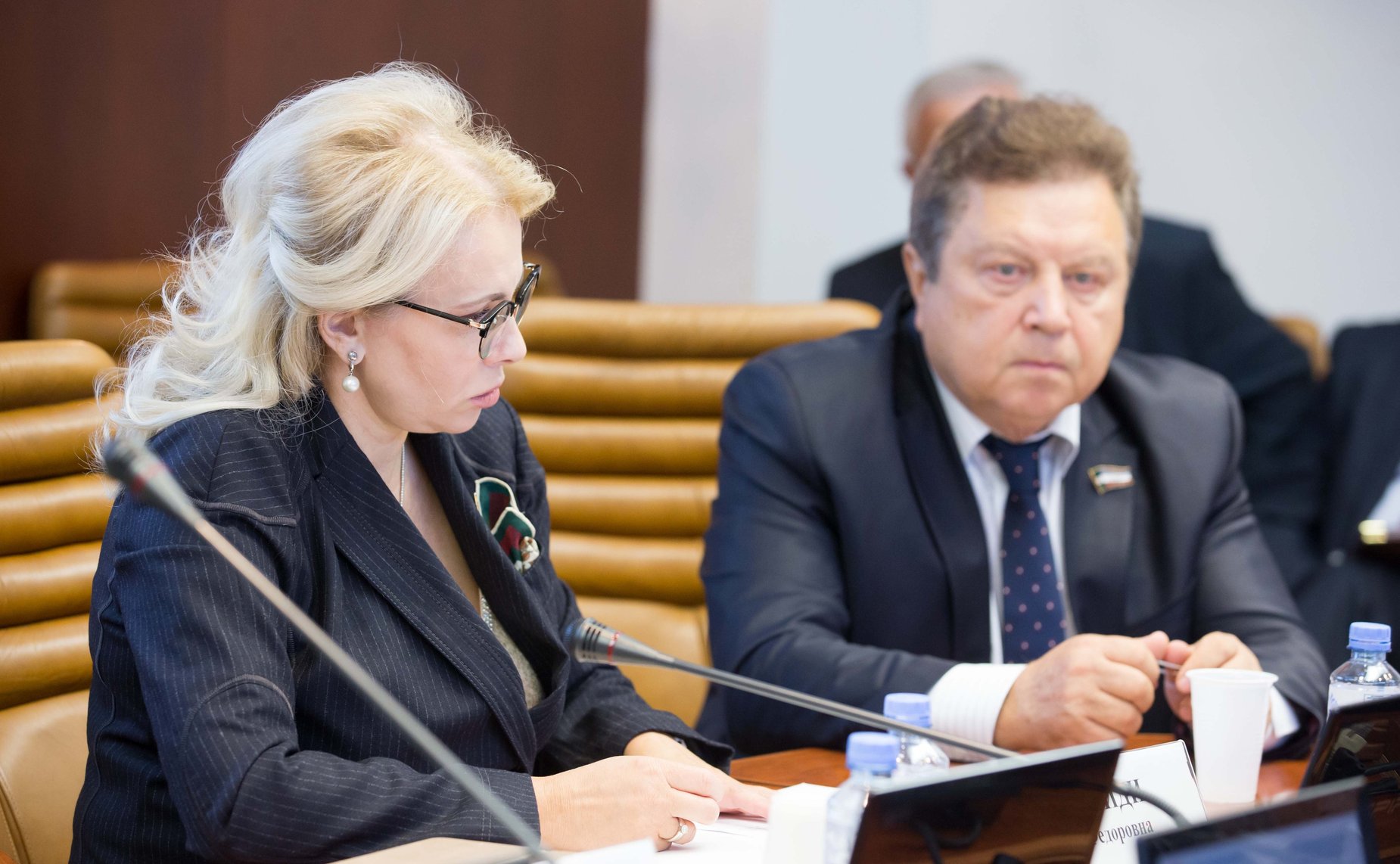 Ольга Ковитиди и Евгений Серебренников