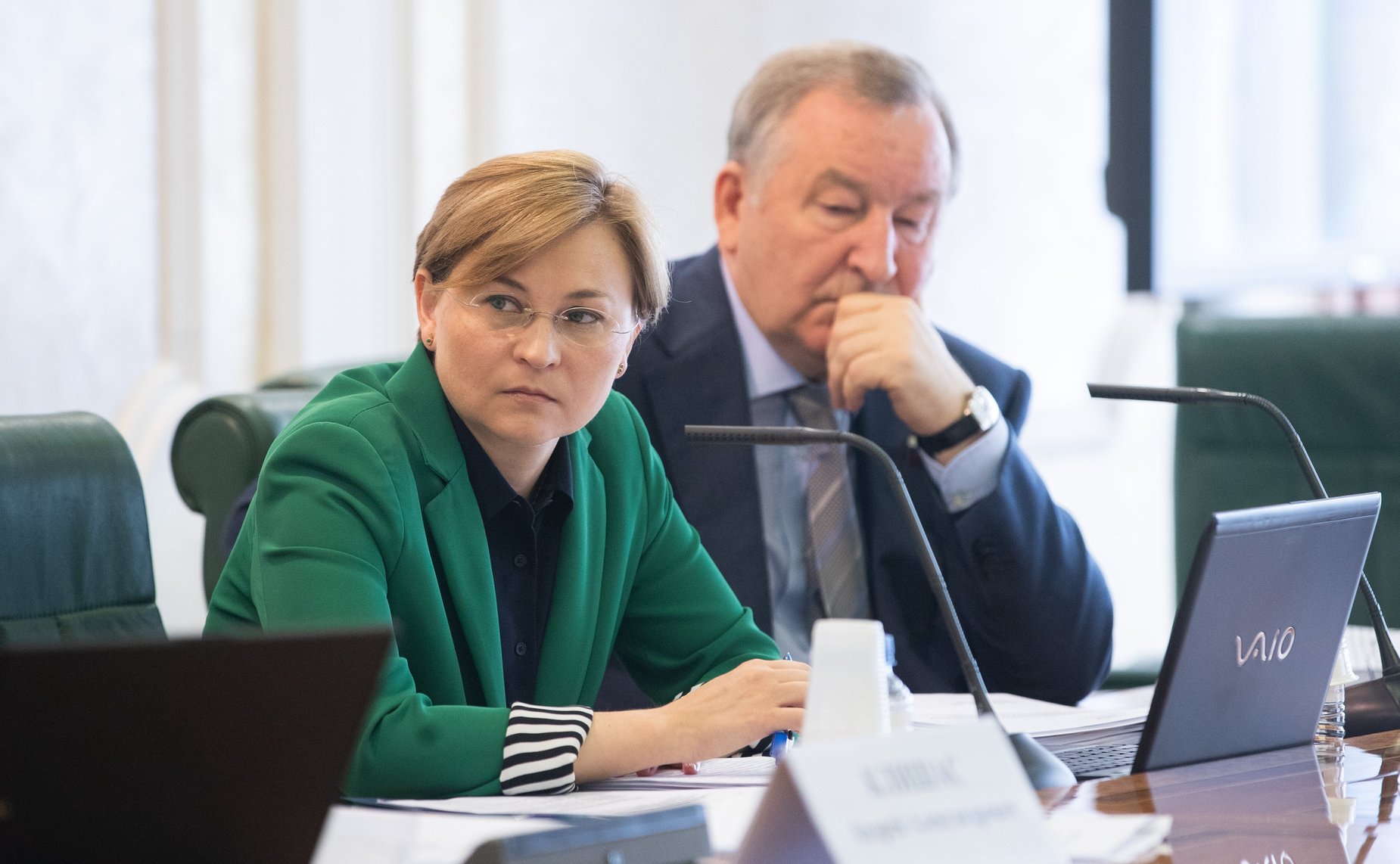 Людмила Бокова и Александр Карлин