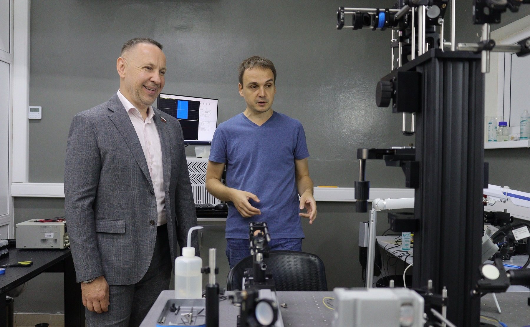 Олег Алексеев в ходе работы в регионе посетил Саратовский национальный исследовательский государственный университет им. Н.Г. Чернышевского