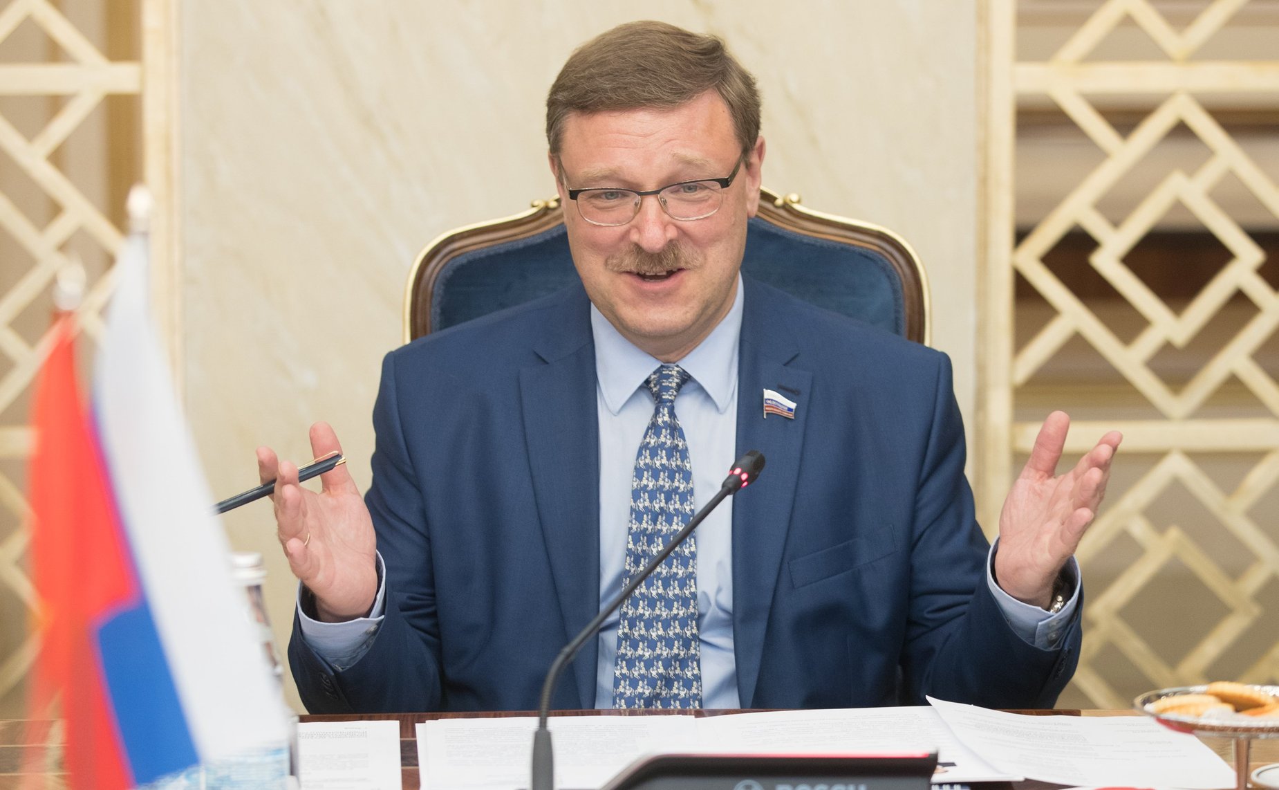 Встреча К. Косачева с Чрезвычайным и Полномочным Послом Вьетнама Нго Дык Манем