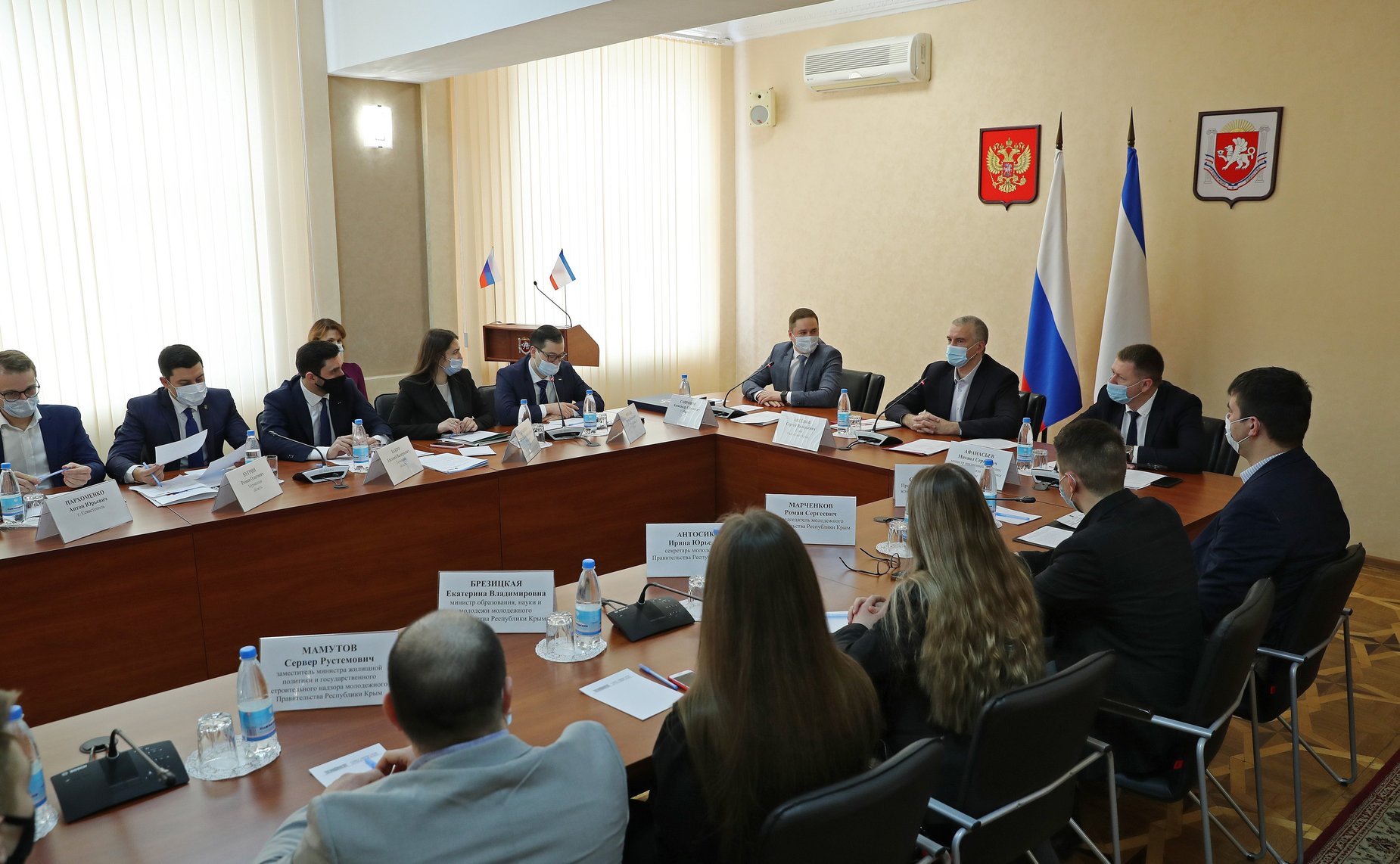 Выездное заседании Комитета по информационной политике Палаты молодых законодателей в Республике Крым