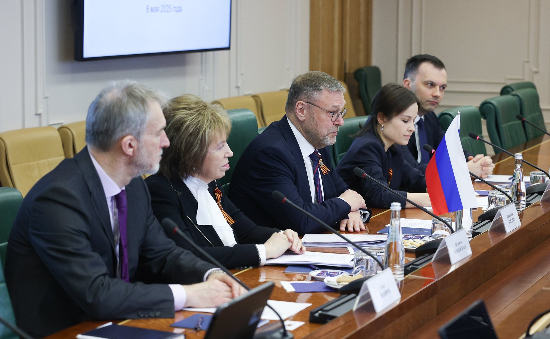 Константин Косачев встретился с Председателем Народной скупщины Республики Сербской (Босния и Герцеговина) Ненадом Стевандичем