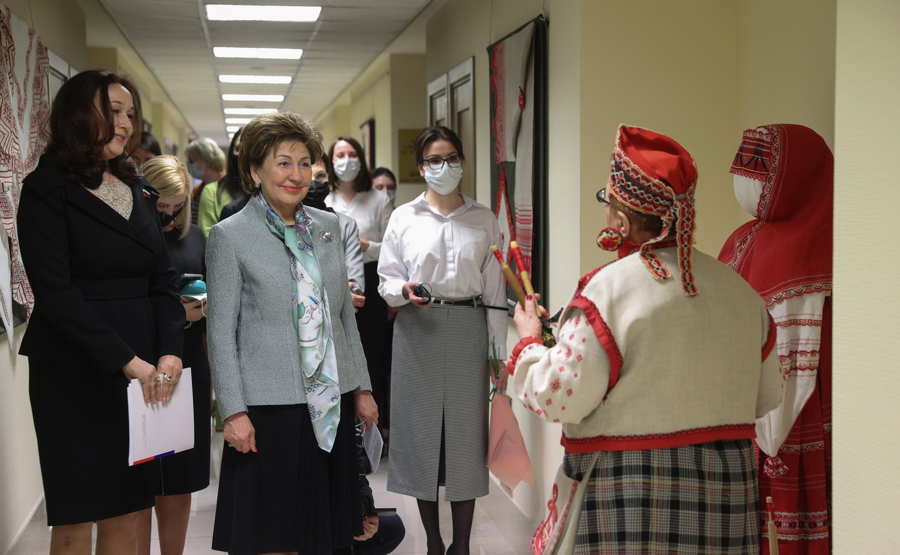 Открытие выставки изделий народных промыслов Рязанской области «Михайловское кружево»