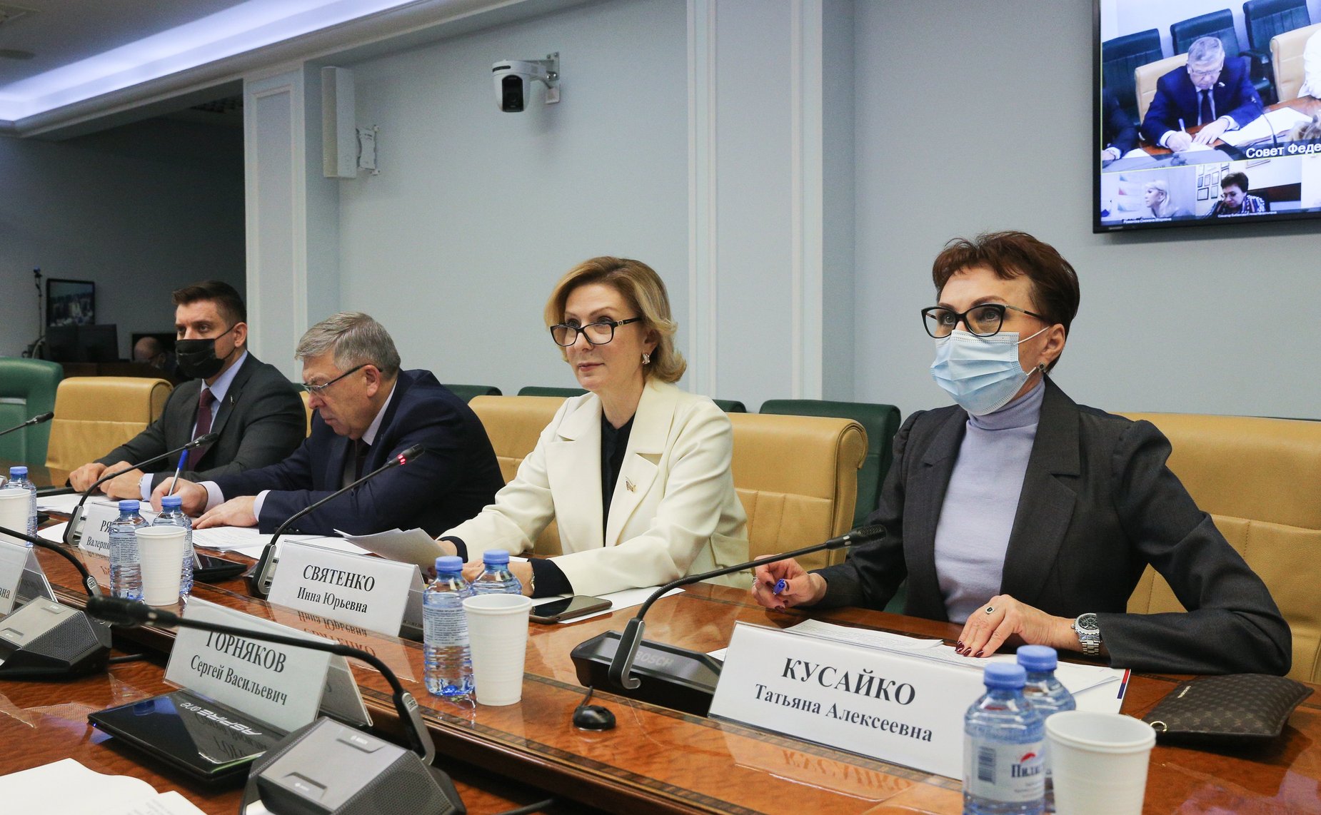 Совещание Комитета СФ по социальной политике на тему «О реализации национальных проектов в социальной сфере в условиях распространения новой коронавирусной инфекции»