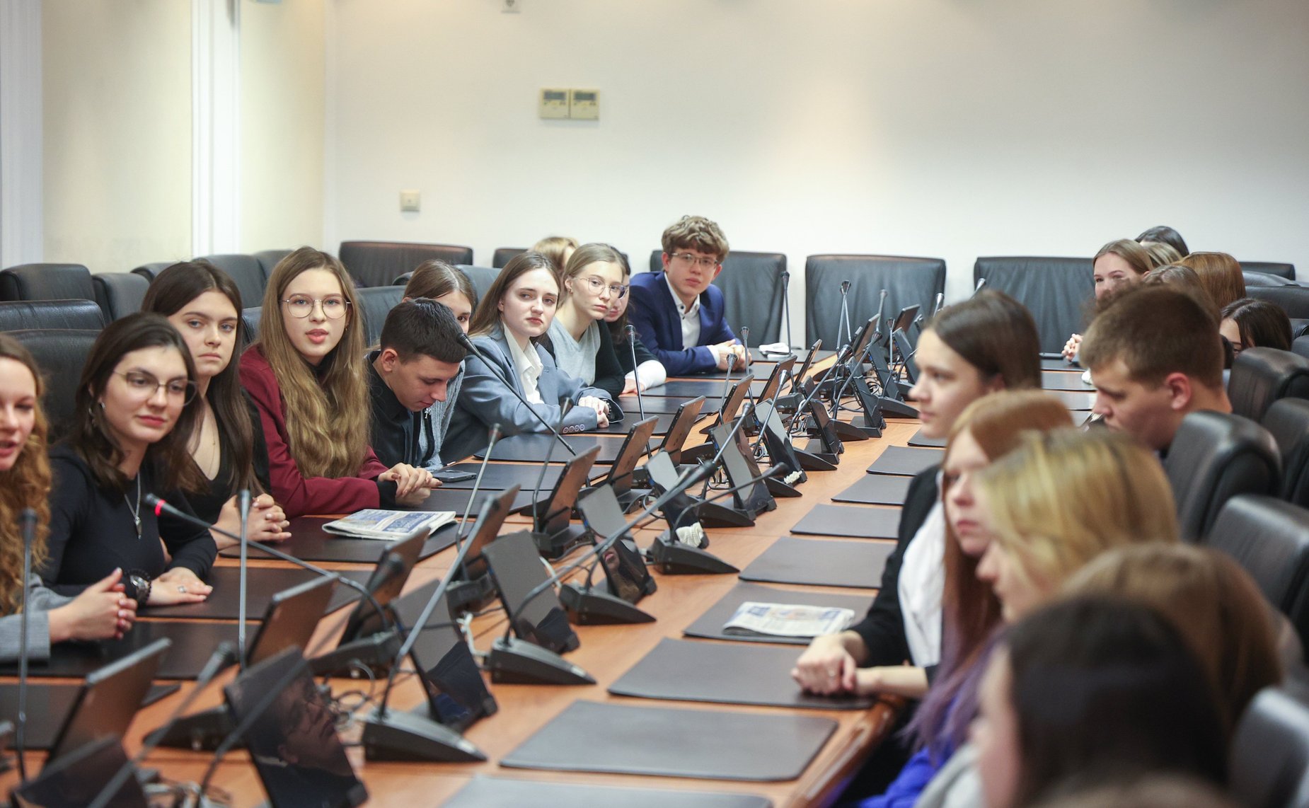 Рабочая встреча Олега Земцова со студентами и преподавателями Института экономики, управления и права ГАОУ ВО города Москвы «Московский городской педагогический университет»