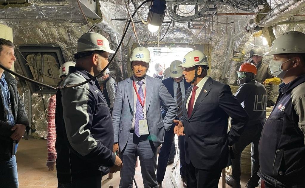 Андрей Яцкин и Сергей Митин посетили судостроительный завод «Северная верфь» в Санкт-Петербурге