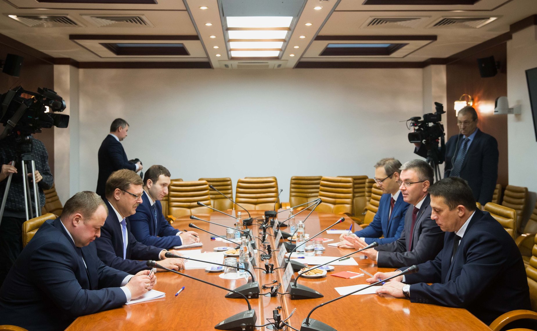 Встреча К. Косачева с Президентом ПМР