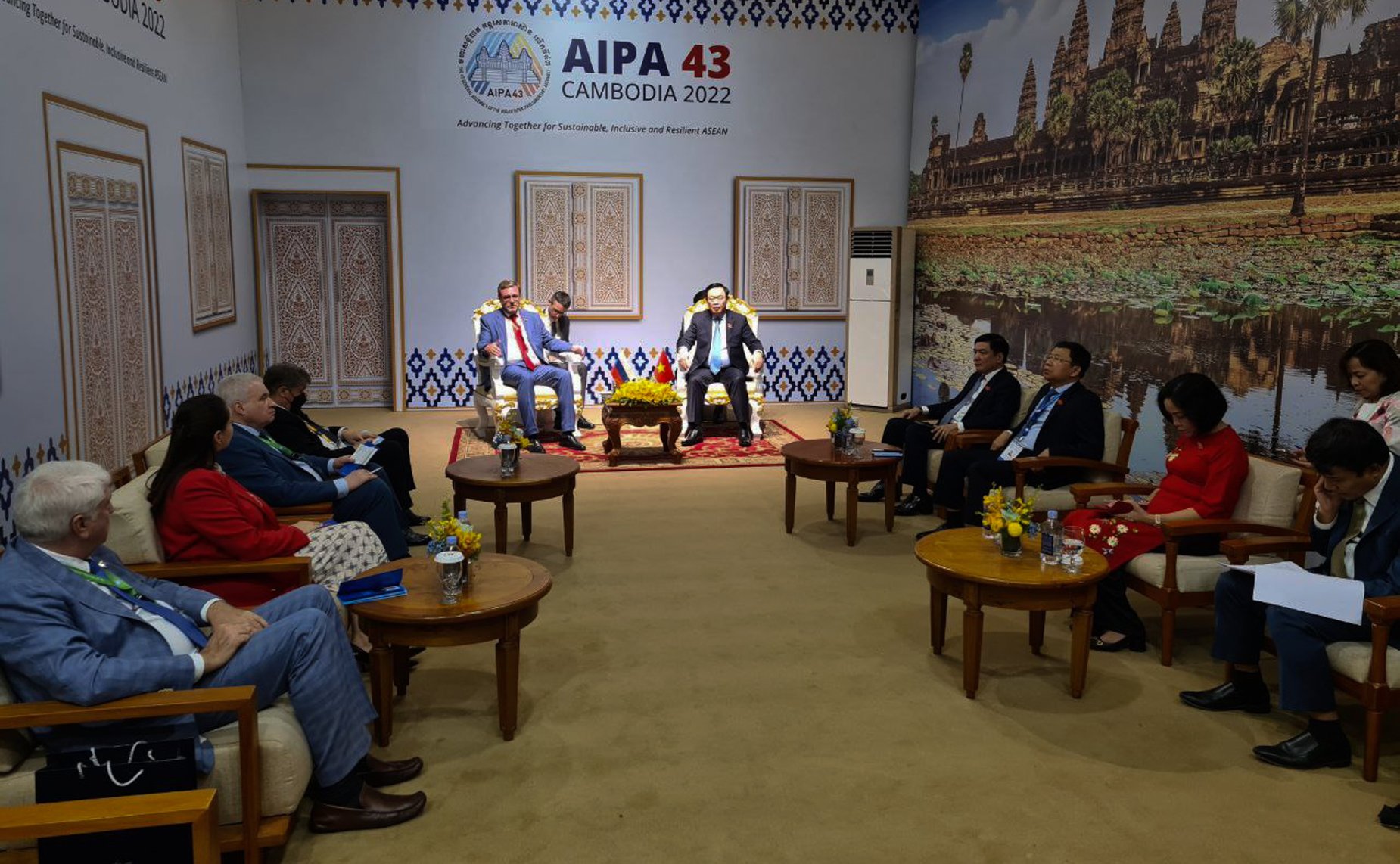 Участие делегации Федерального Собрания РФ в 43-й Генеральной ассамблее Межпарламентской Ассамблеи АСЕАН