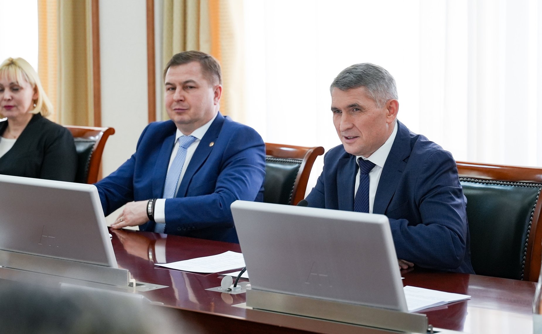 Сенаторы приняли участие в совещании с главой Чувашской Республики Олегом Николаевым