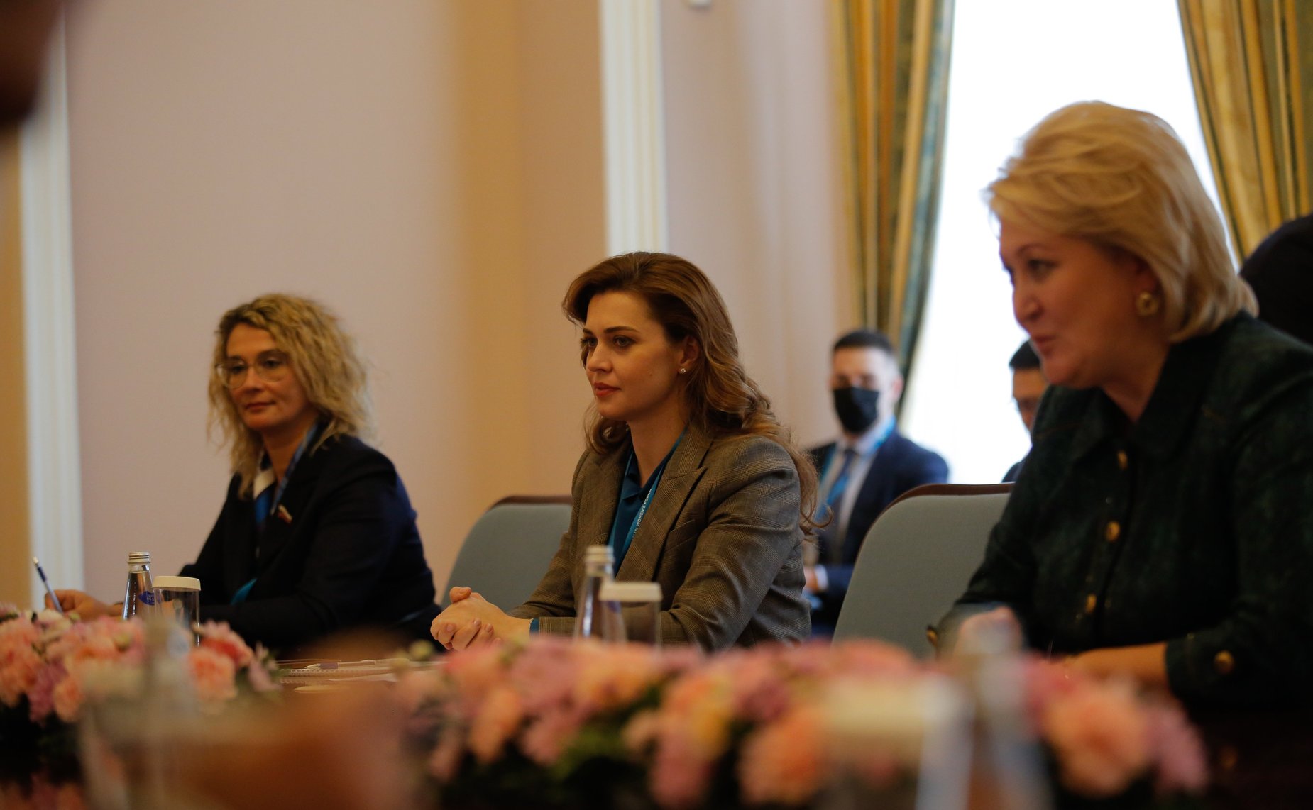 Встреча председателя Комитета СФ по науке, образованию и культуре Лилии Гумеровой с председателем Комитета по делам семьи и женщин Собрания Исламского Совета Исламской Республики Иран Фатимой Гасемпур