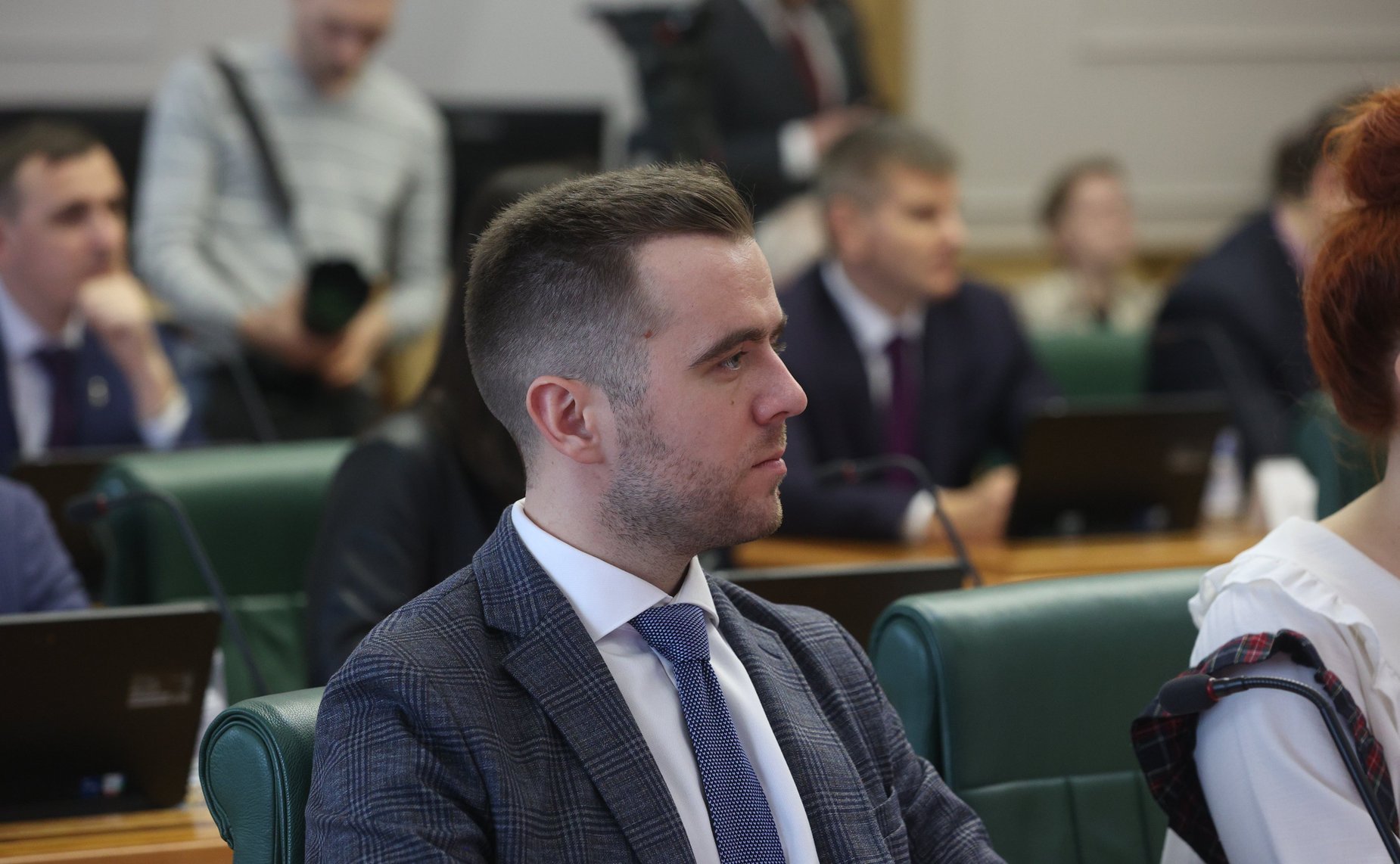 Встреча Председателя СФ Валентины Матвиенко с победителями Всероссийского конкурса молодежных авторских проектов и проектов в сфере образования «Моя страна- моя Россия»