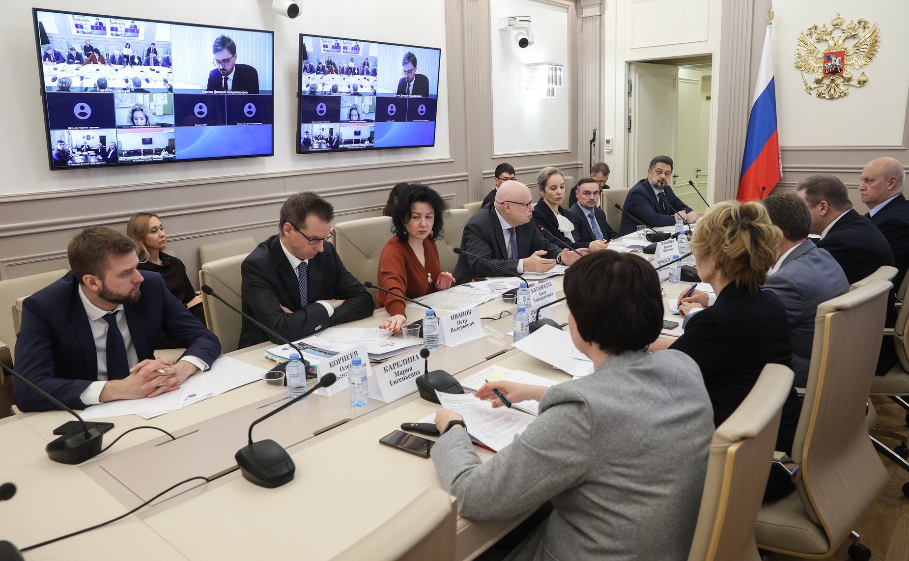 Совещание Комитета СФ по бюджету и финансовым рынкам «Совершенствование антидемпинговых мер и закупочных процедур при проведении конкурсов и аукционов на выполнение строительных работ»