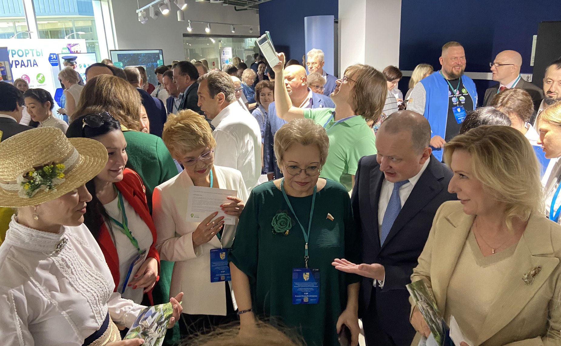 Сенаторы приняли участие в работе X Международного конгресса «Санаторно-курортное лечение» на выставке «Россия» на ВДНХ