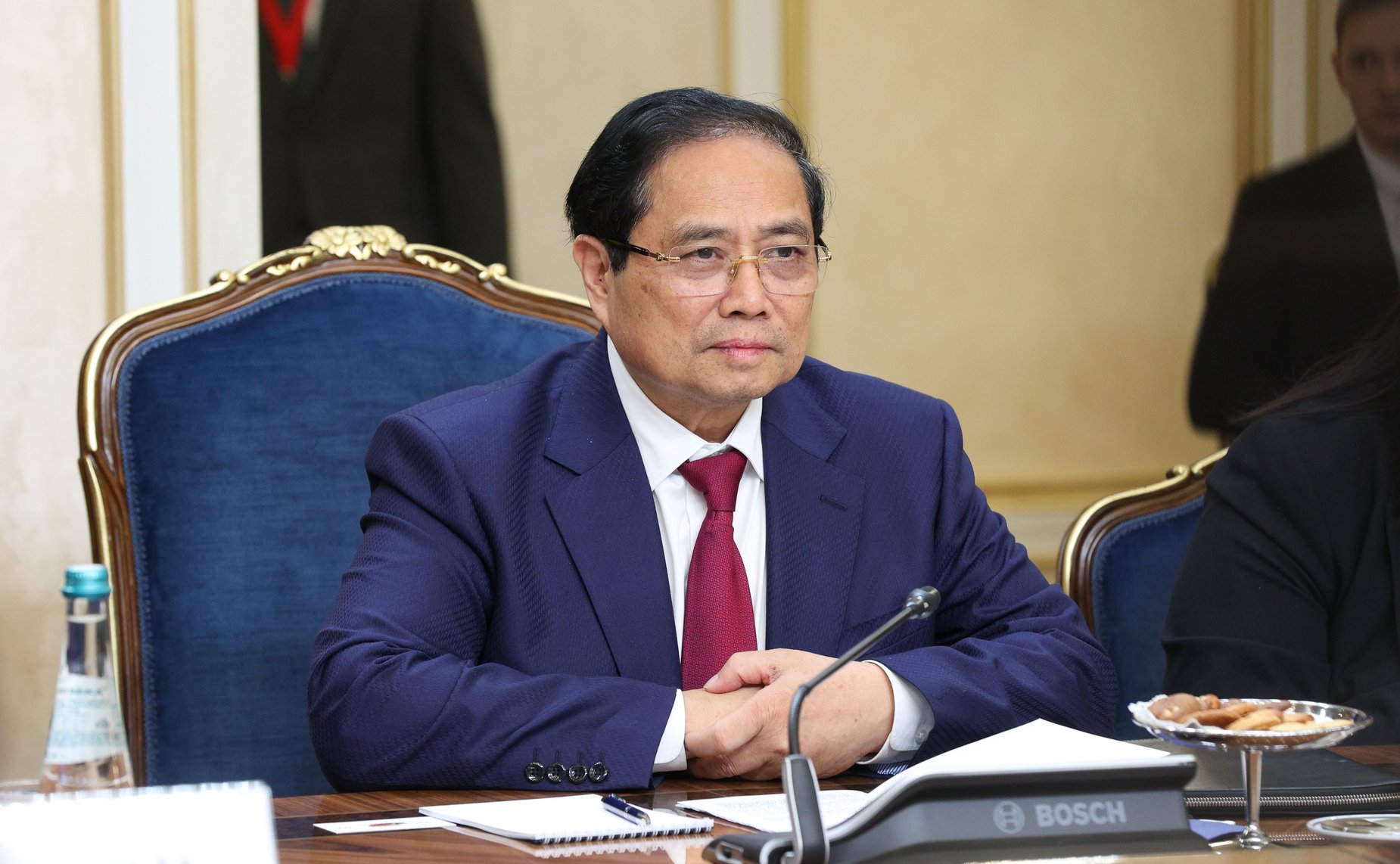 Валентина Матвиенко провела встречу с Премьер-министром Социалистической Республики Вьетнам Фам Минь Тинем