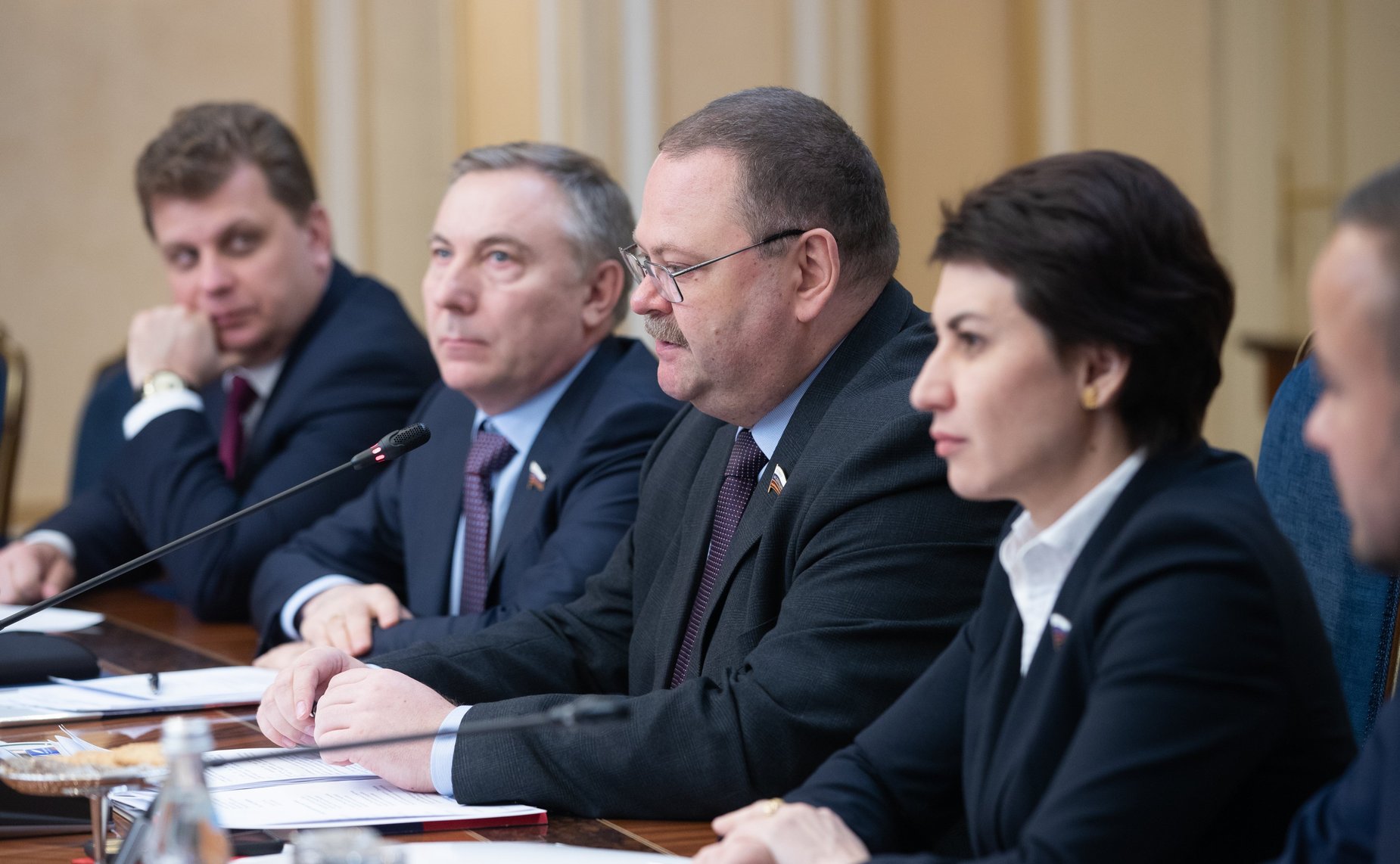 Встреча сенаторов с заместителем Председателя Верховного народного собрания Корейской Народно-Демократической Республики Пак Чхол Мином