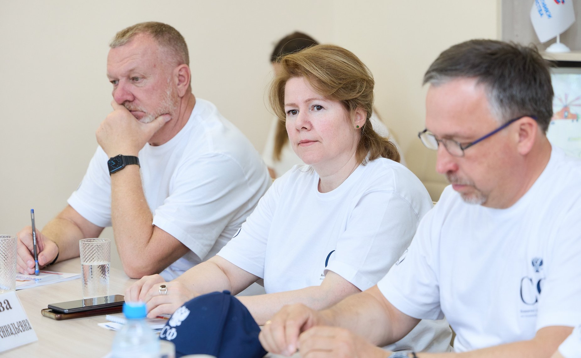 Во Владимире парламентарии посетили филиал Государственного фонда поддержки участников специальной военной операции «Защитники Отечества», где прошла конструктивная беседа с участниками СВО и членами их семей