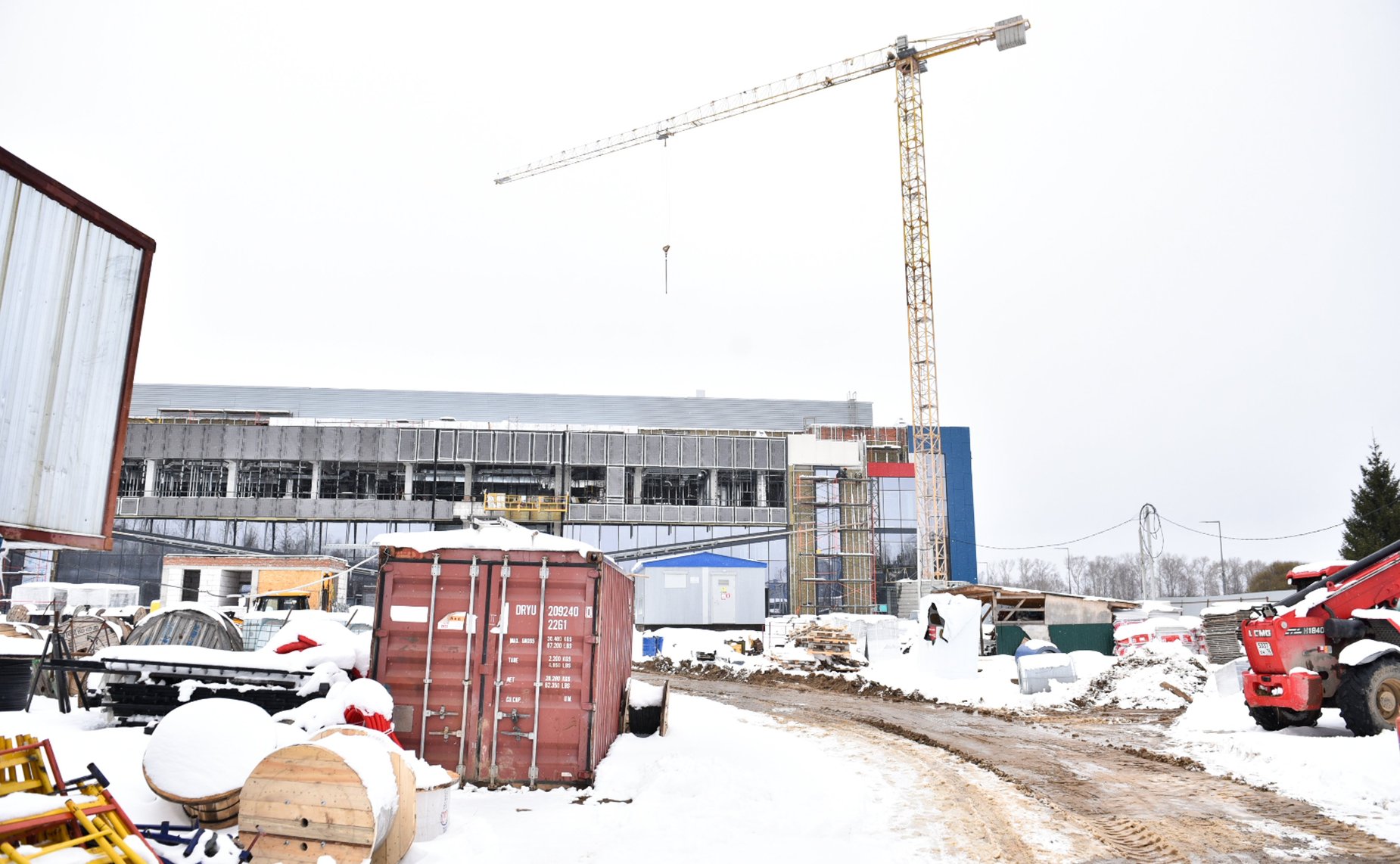 Андрей Яцкин посетил Волейбольный центр Ярославля