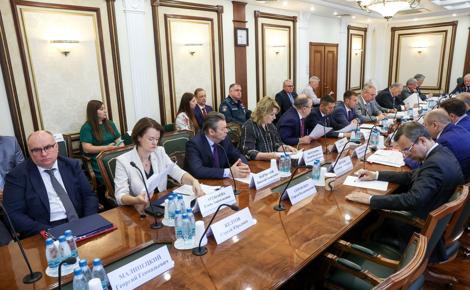 Заседание Комитета Совета Федерации по обороне и безопасности