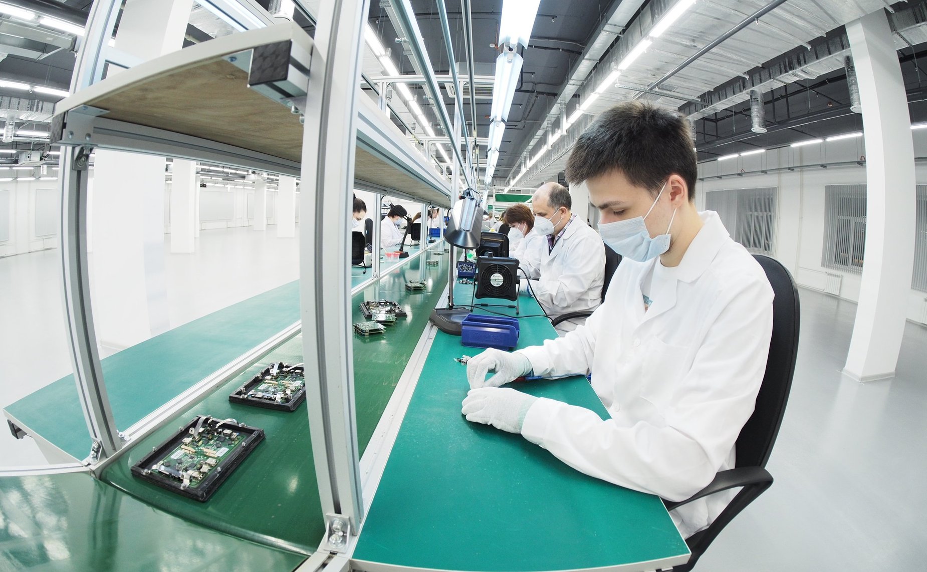 Открытие 2-й очереди предприятия «Элтекс»