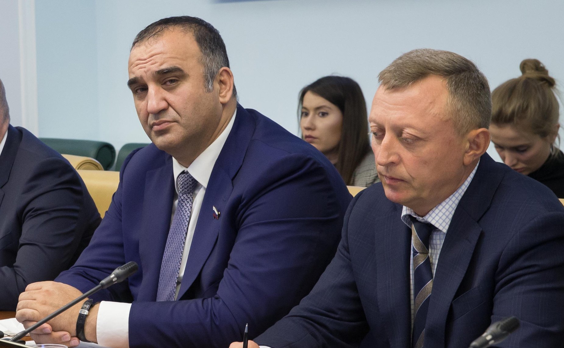 Мохмад Ахмадов и Сергей Нелюбов