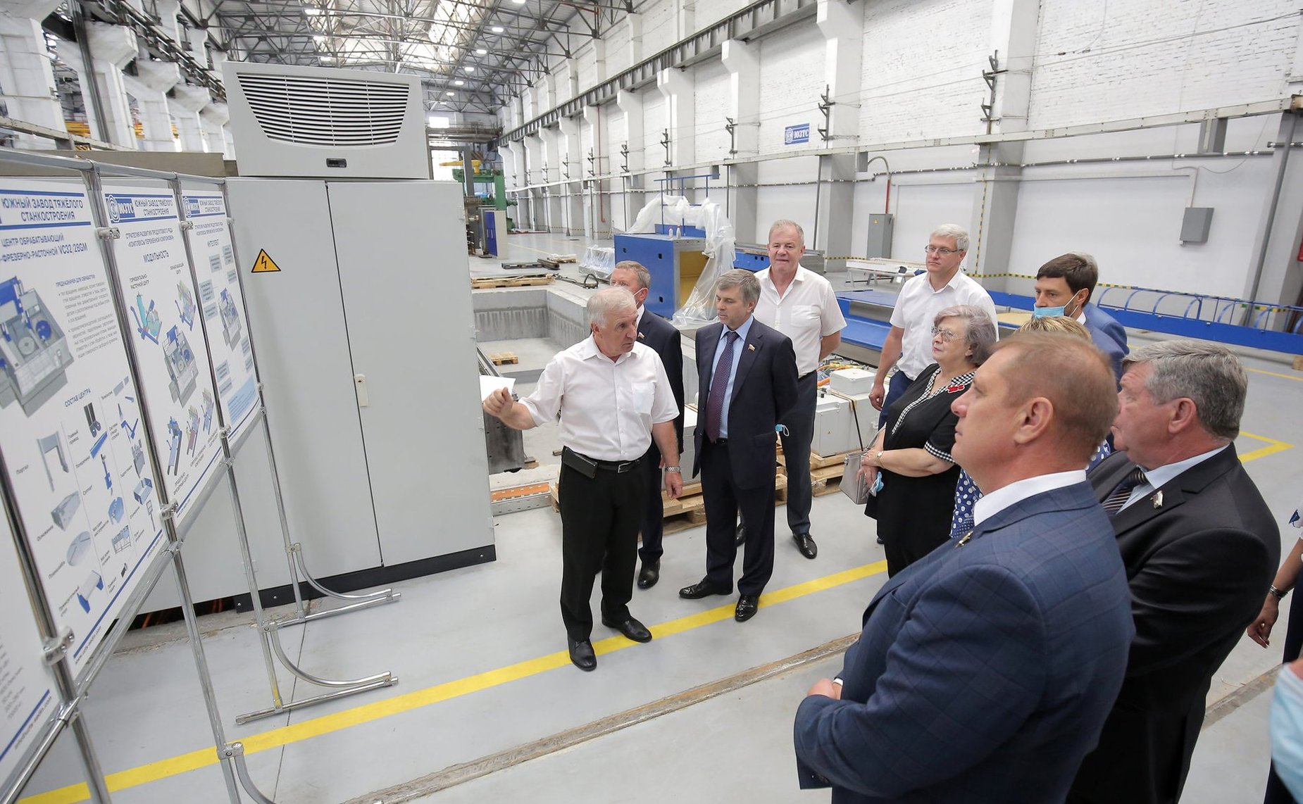 Посещение предприятий в рамках выездного заседания Комитета СФ по Регламенту и организации парламентской деятельности в г. Краснодаре