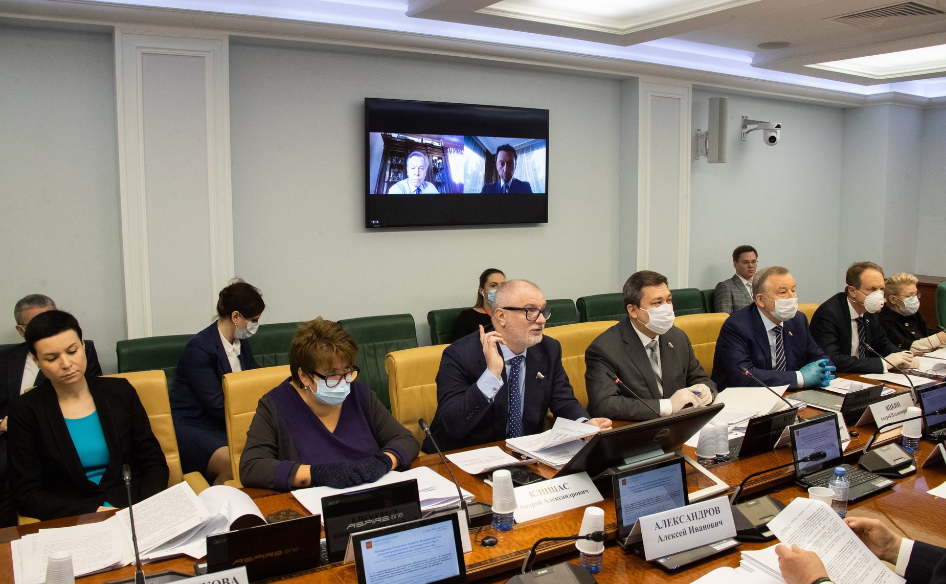 Заседание Комитета СФ по конституционному законодательству и государственному строительству