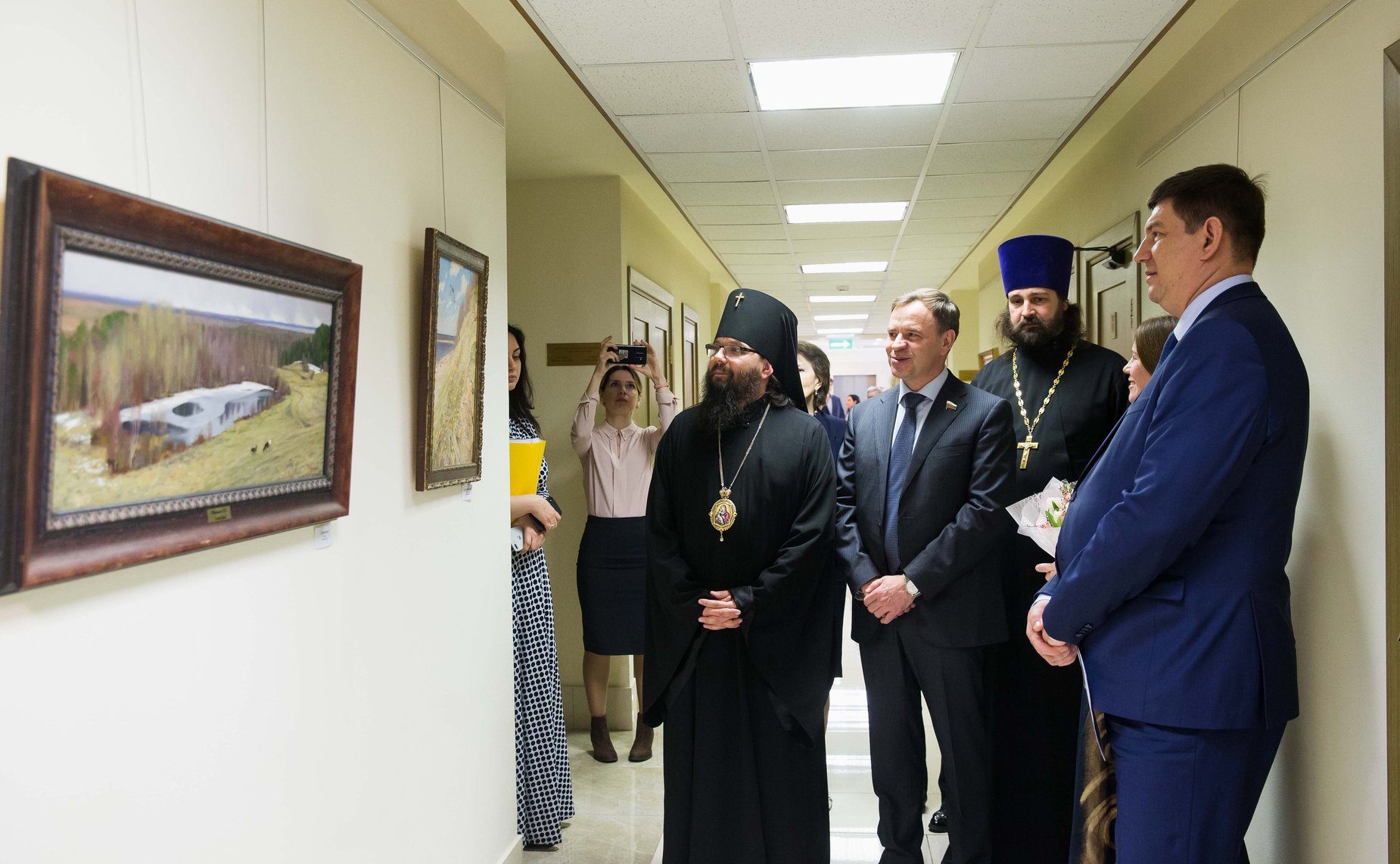 Открытие в Совете Федерации выставки «Русский Север»