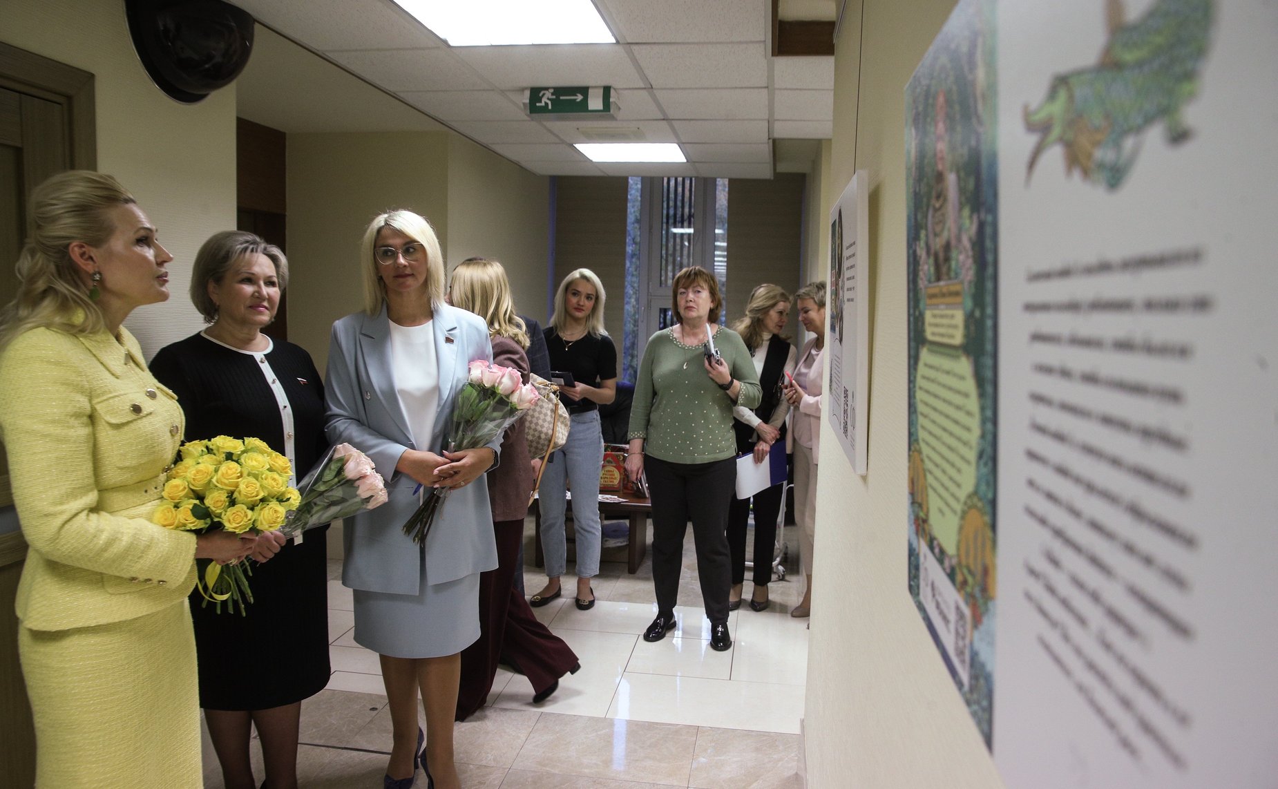 Открытие в Совете Федерации выставки о книжной серии «Удивительная Русь»