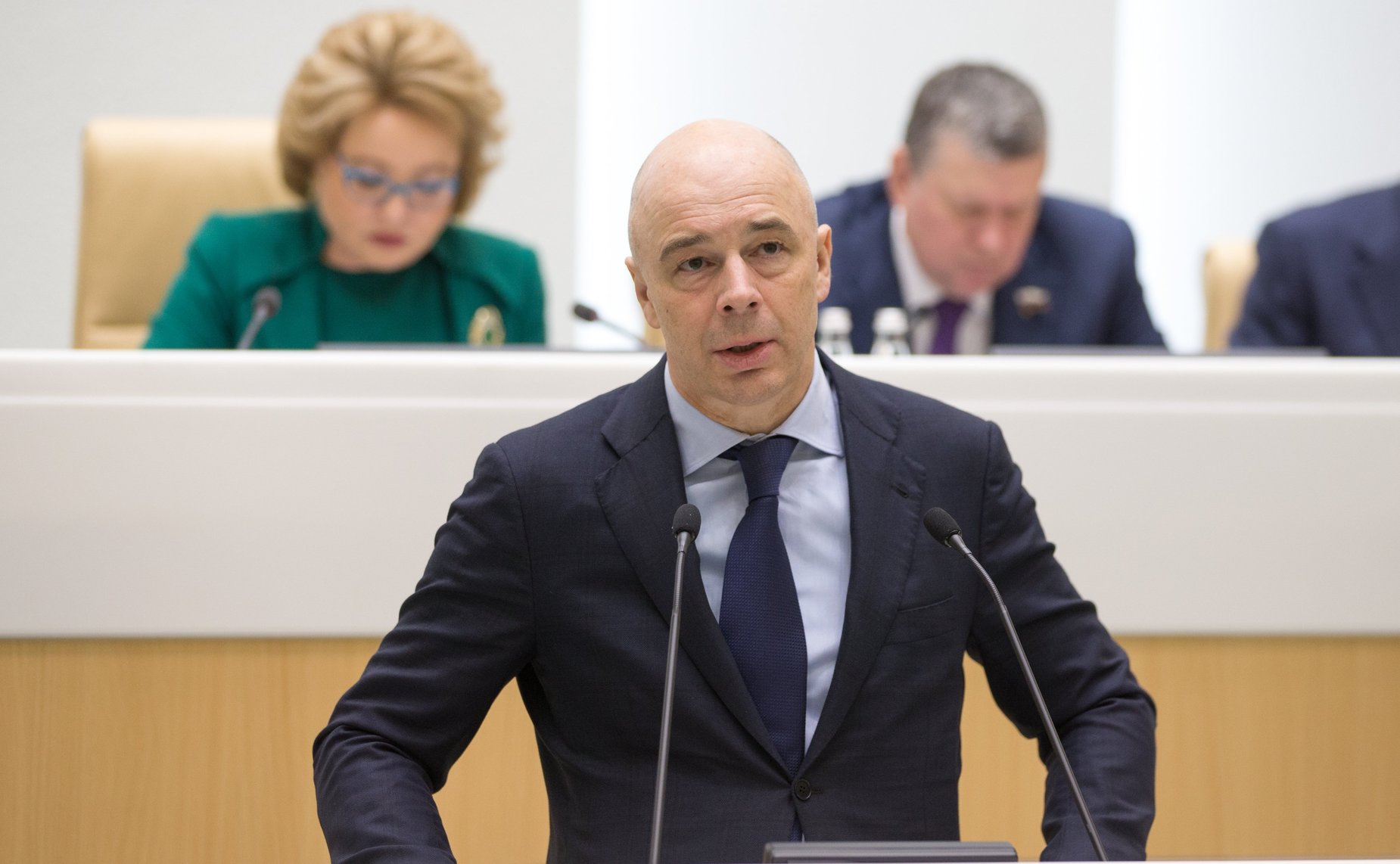 Министр финансов РФ А. Силуанов