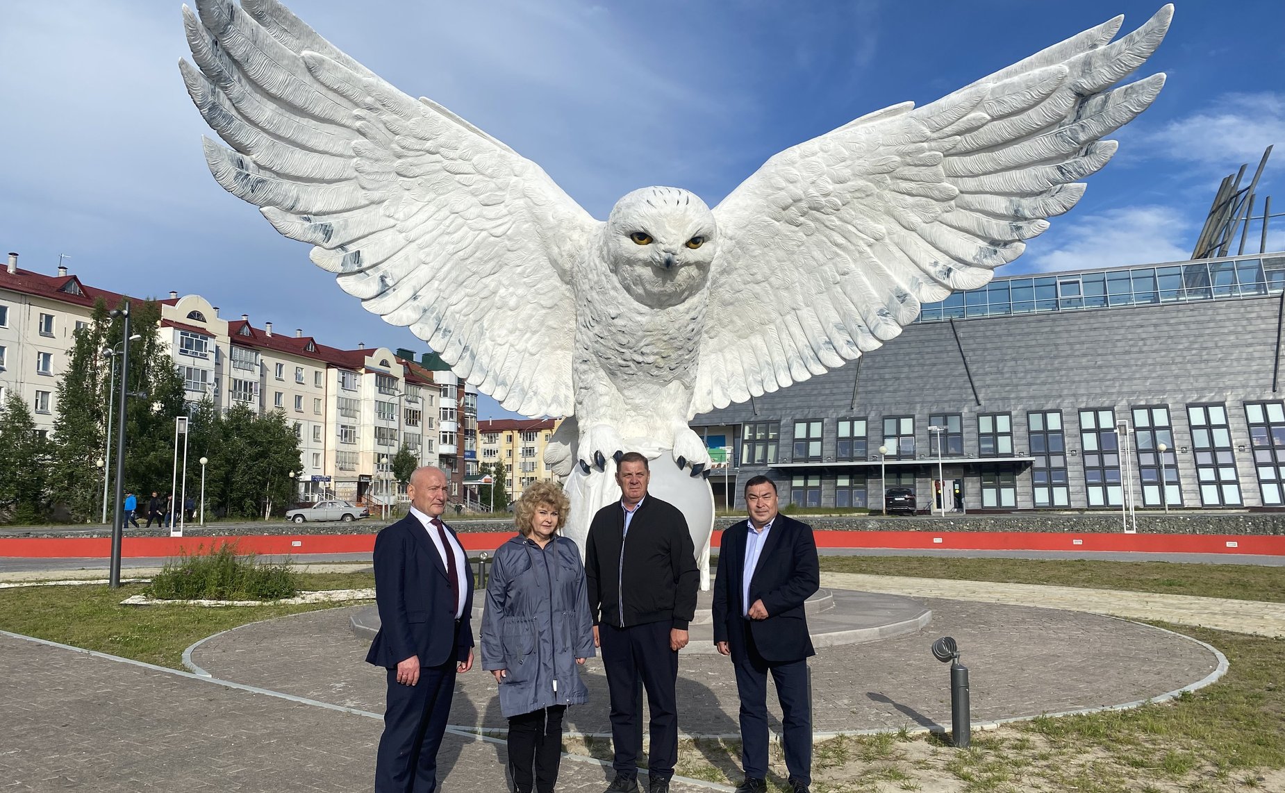 Александр Новьюхов, Нина Куликовских и Николай Семисотов посетили Белоярский район Ханты-Мансийского автономного округа – Югры