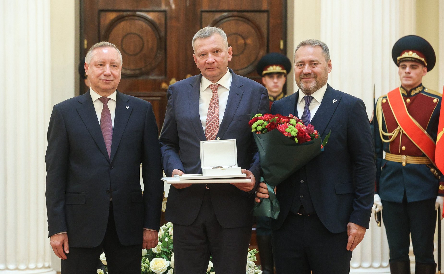 Валентина Матвиенко приняла участие в торжественной церемонии вручения знаков отличия лицам, удостоенным звания «Почетный гражданин Санкт-Петербурга» в 2024 году