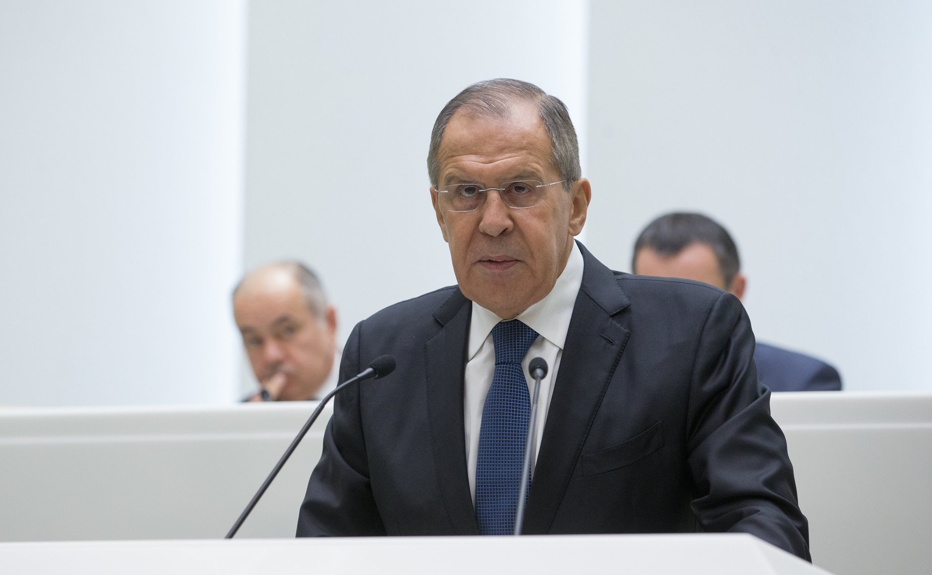 Министр иностранных дел России С. Лавров