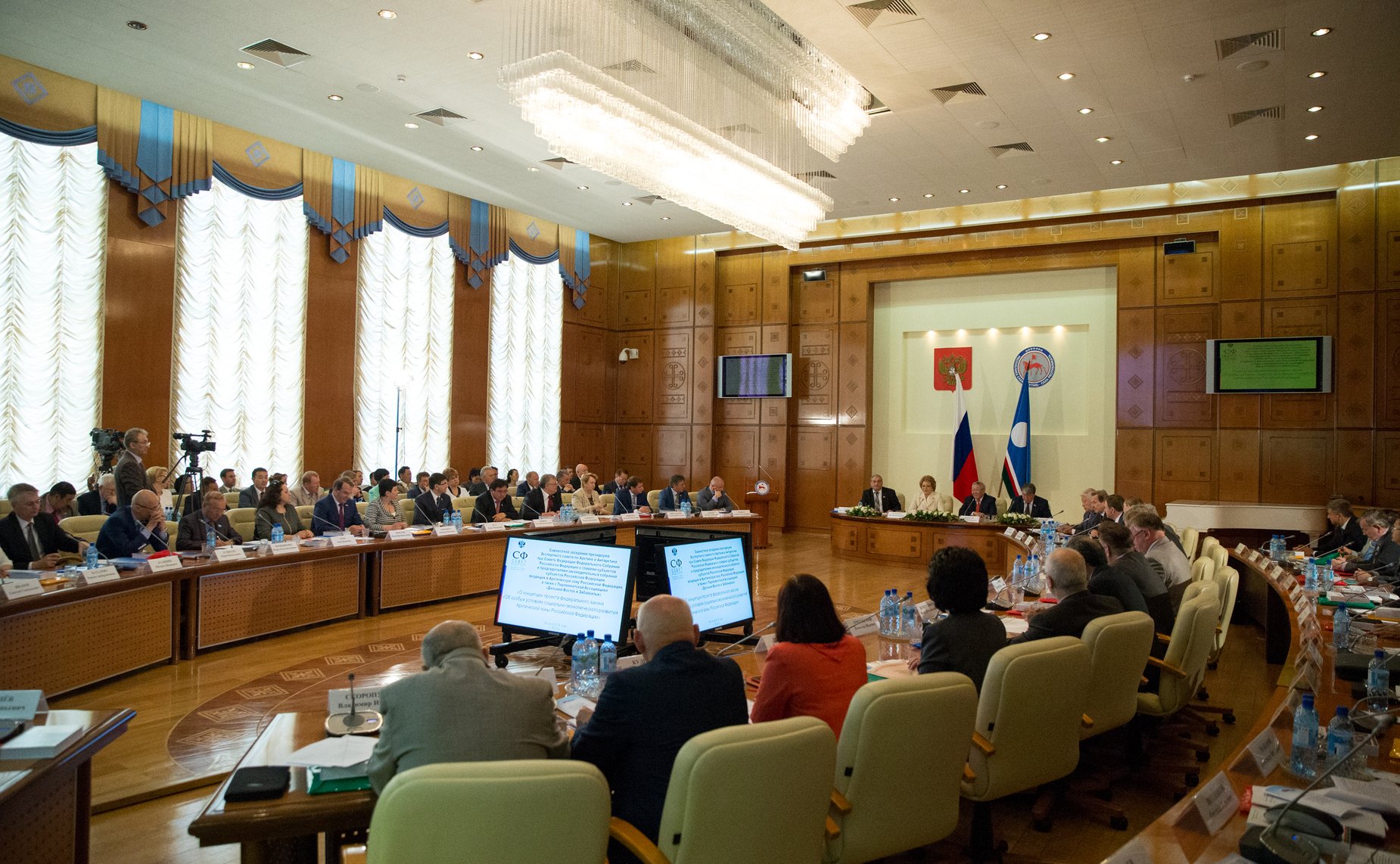 Визит делегации СФ в Якутию