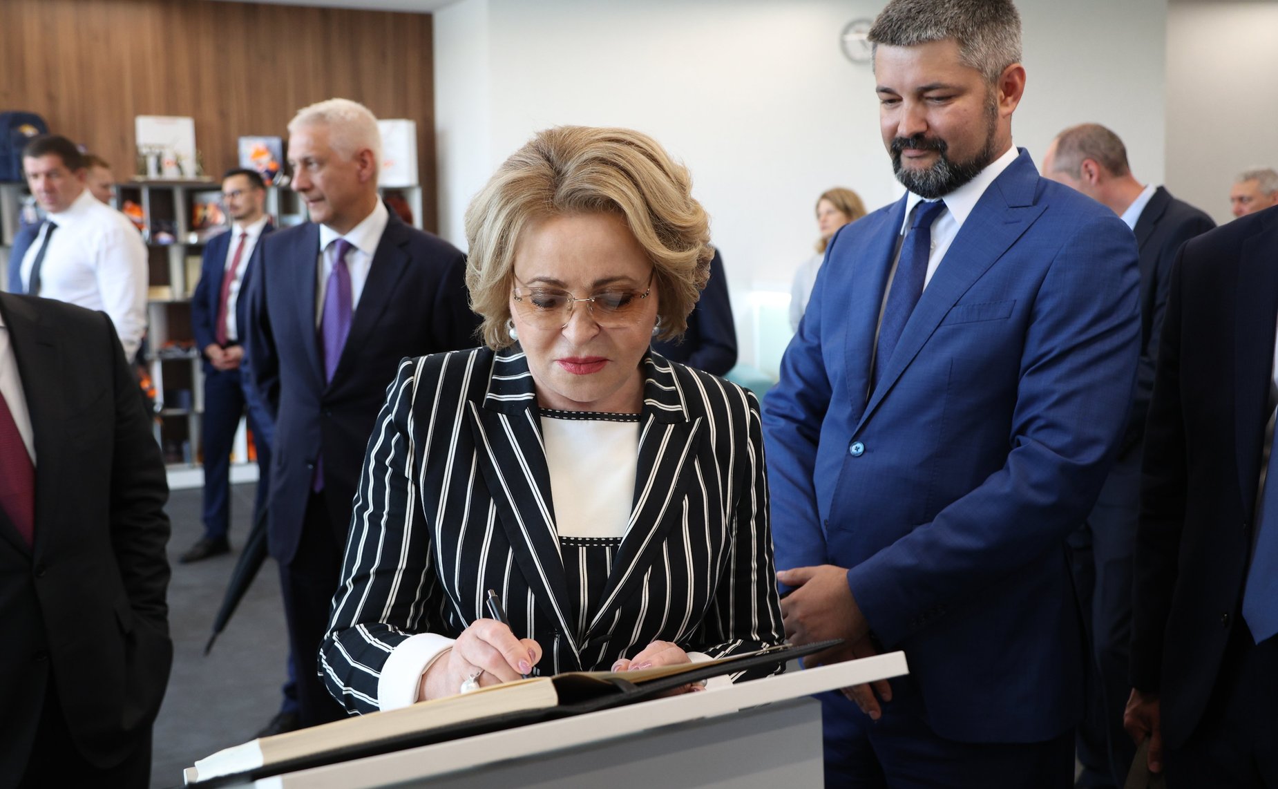 Председатель Совета Федерации Валентина Матвиенко посетила парк «Притяжение»